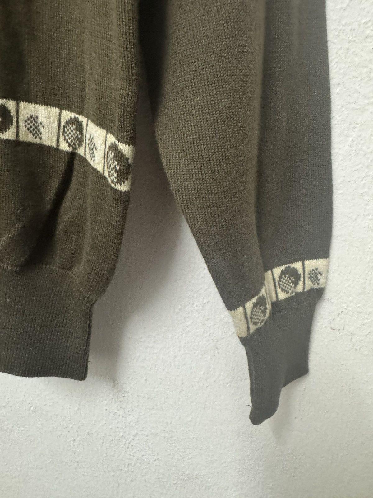 Christian Dior Monsieur Christian Dior Knit pullover Green Size US M / EU 48-50 / 2 - 2 Thumbnail