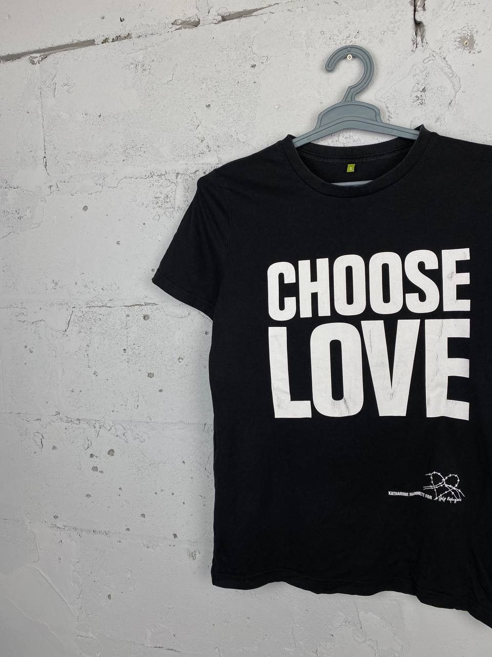 Japanese Brand × Katharine Hamnett London × Vintage Vintage Katharine Hamnett London Choose Love Shirt Size US S / EU 44-46 / 1 - 2 Thumbnail