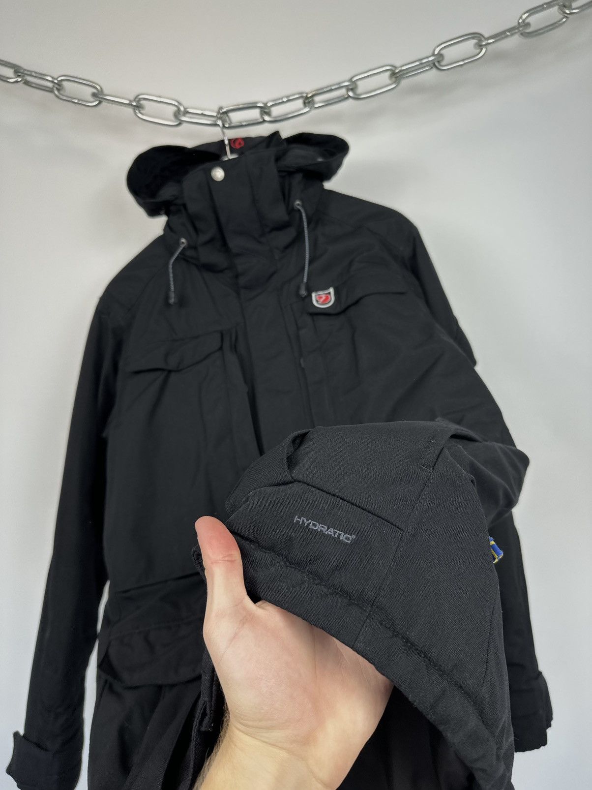 Fjallraven Vintage Fjallraven Rare Gorpcore Hydratic Yupik Parka Jacket Size US S / EU 44-46 / 1 - 6 Thumbnail