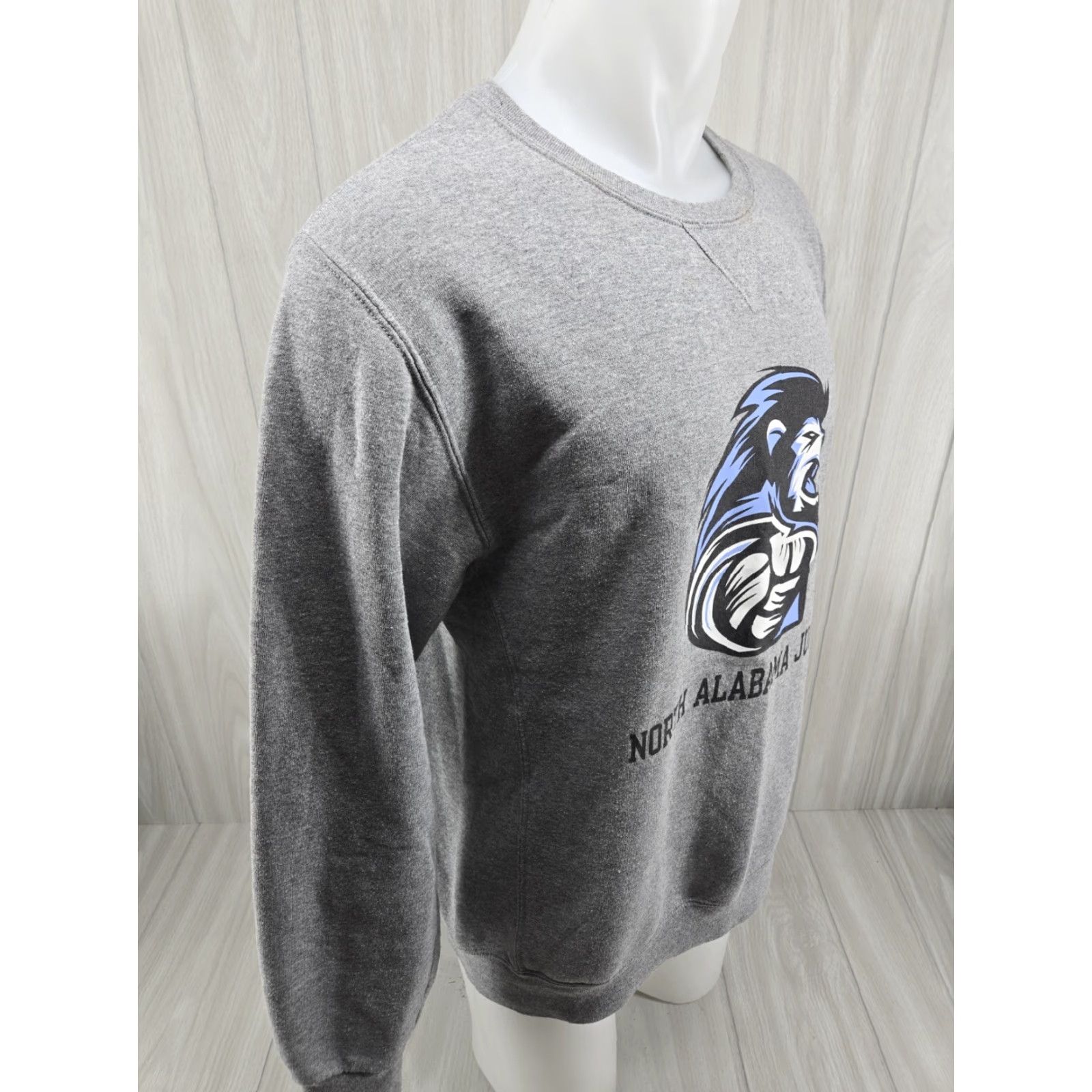 Russell Athletic North Alabama Juniors Vollyball Lion Sweater Gray Size Large Size L / US 10 / IT 46 - 7 Thumbnail