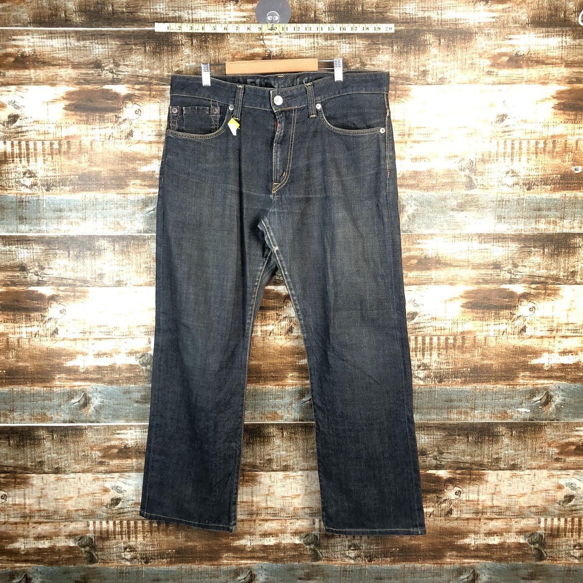 Edwin DL Edwin Blue Trip 503 Black Denim Pants #C187 Size US 36 / EU 52 - 1 Thumbnail