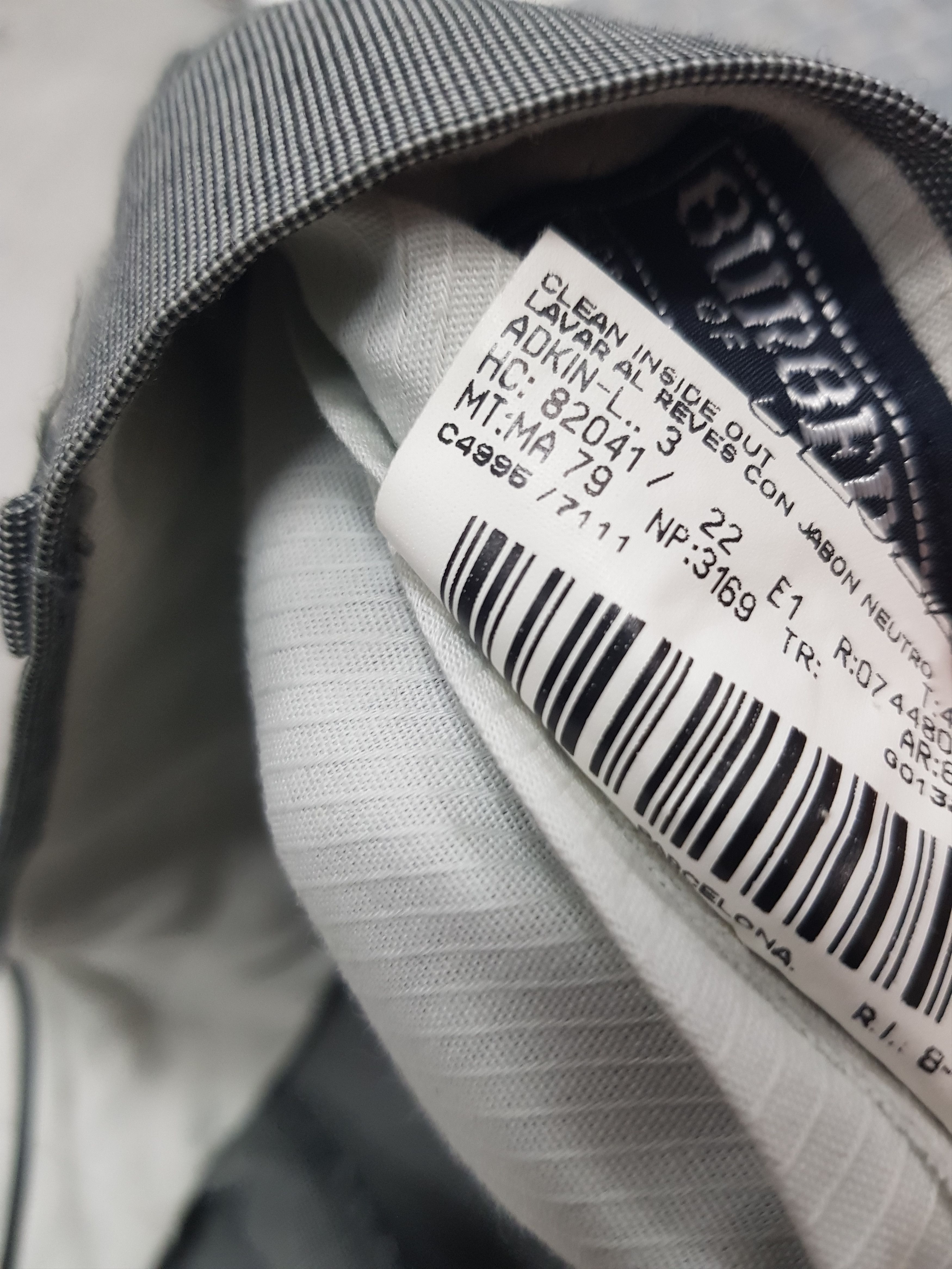 Burberry × Designer × Vintage 90s Vintage luxury Grey Wool Burberry chino trousers Size US 29 - 5 Thumbnail
