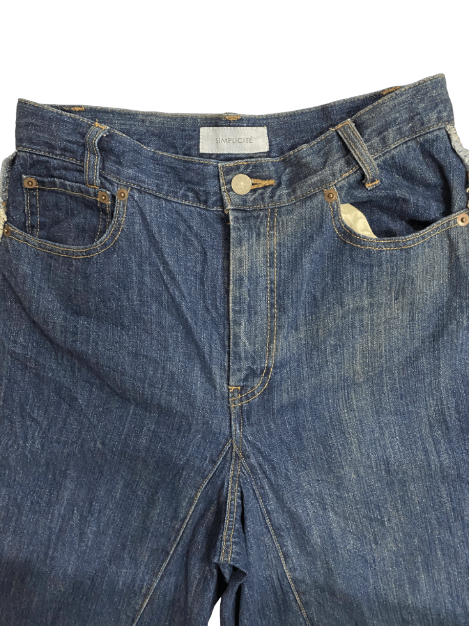 14th Addiction Super Flared Simplicate Baggy Loose Jeans Size 29" - 4 Thumbnail
