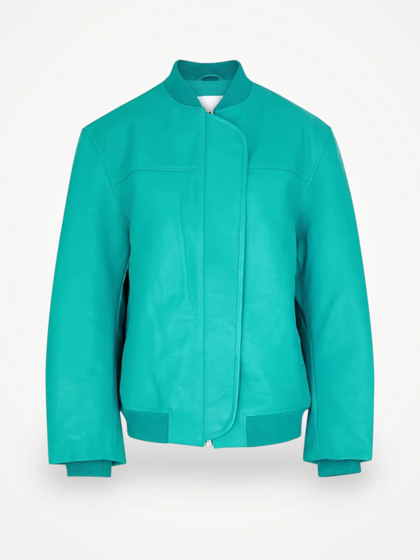 REMAIN Birger Christensen remain birger christensen Bomber jacket Leather Jacket Size XS / US 0-2 / IT 36-38 - 1 Thumbnail