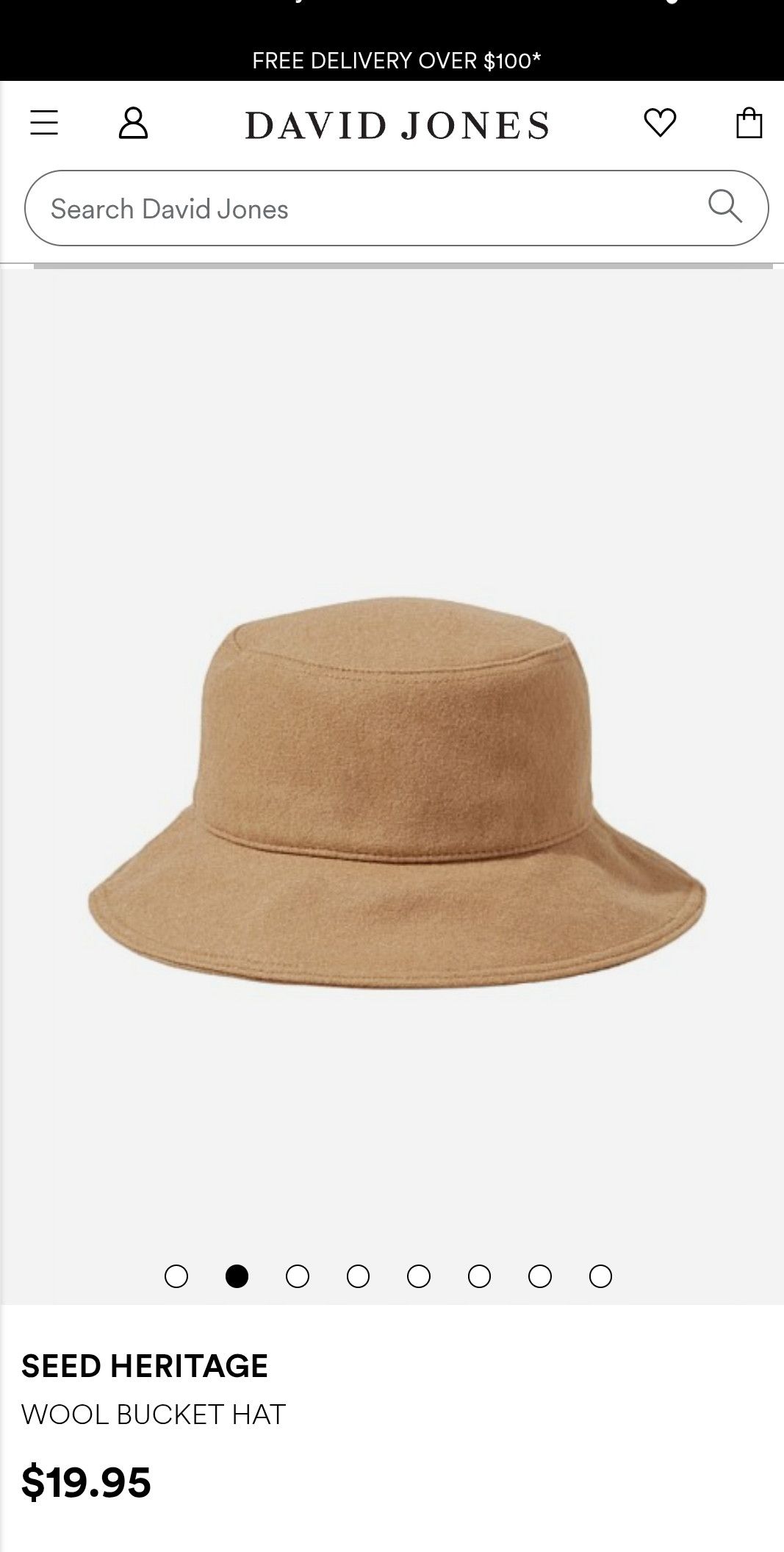 Other SEED HERITAGE BUCKET HAT Size ONE SIZE - 2 Thumbnail