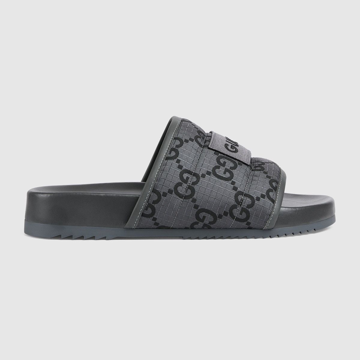 Men's GG Slide Sandal Gray