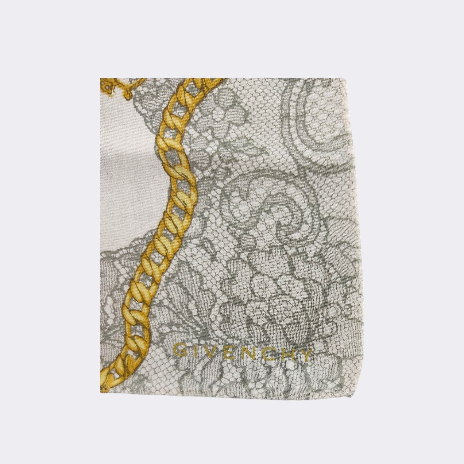 Givenchy Vintage Givenchy Handkerchief Neckerchief Bandana H112D Size ONE SIZE - 3 Thumbnail
