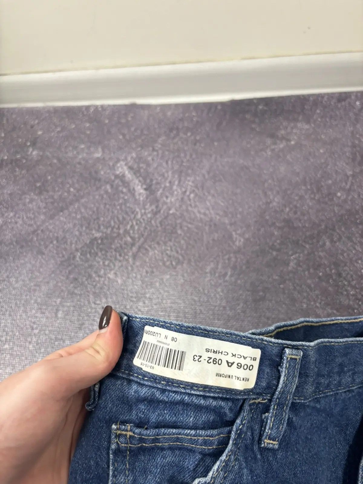 Dickies × Vintage Vintage Dickies American Blue Denim Work Hype Baggy Jeans Size US 36 / EU 52 - 13 Thumbnail