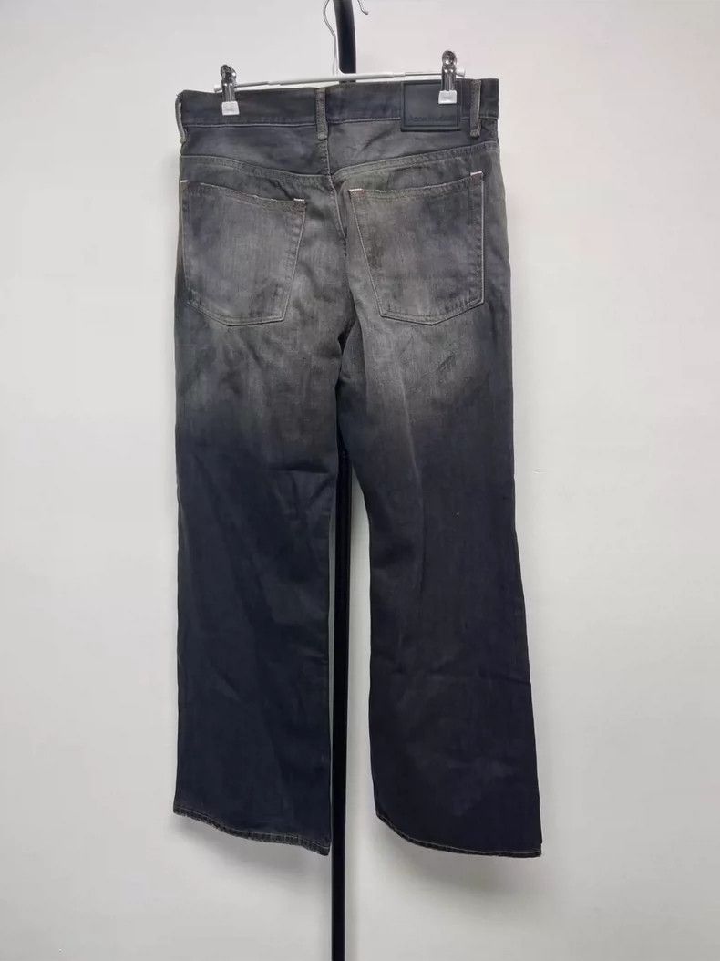 Acne Studios Acne Studios Distressed loose button wide-leg jeans Size US 29 - 2 Thumbnail