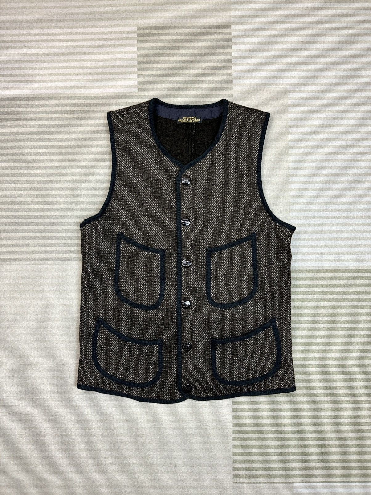 Brown's Beach Jacket Brown's Beach Jacket Vest Vintage Size US S / EU 44-46 / 1 - 2 Thumbnail