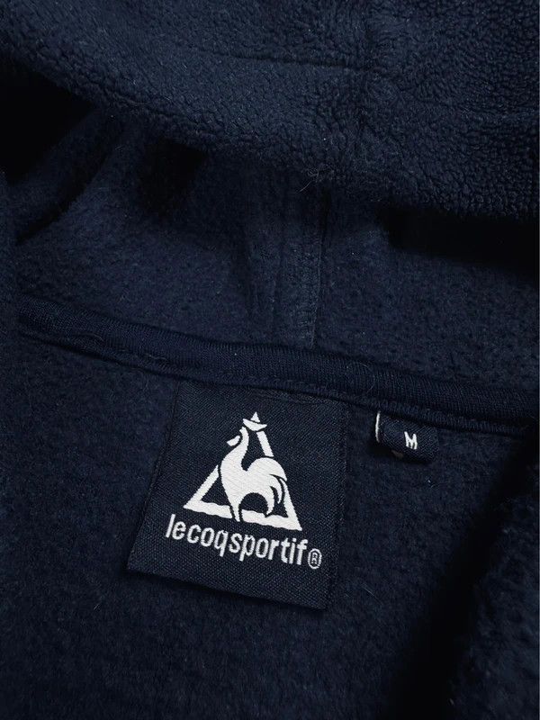 Le Coq Sportif Le Coq Sportif navy blue fleece hoodie M Size US M / EU 48-50 / 2 - 4 Thumbnail