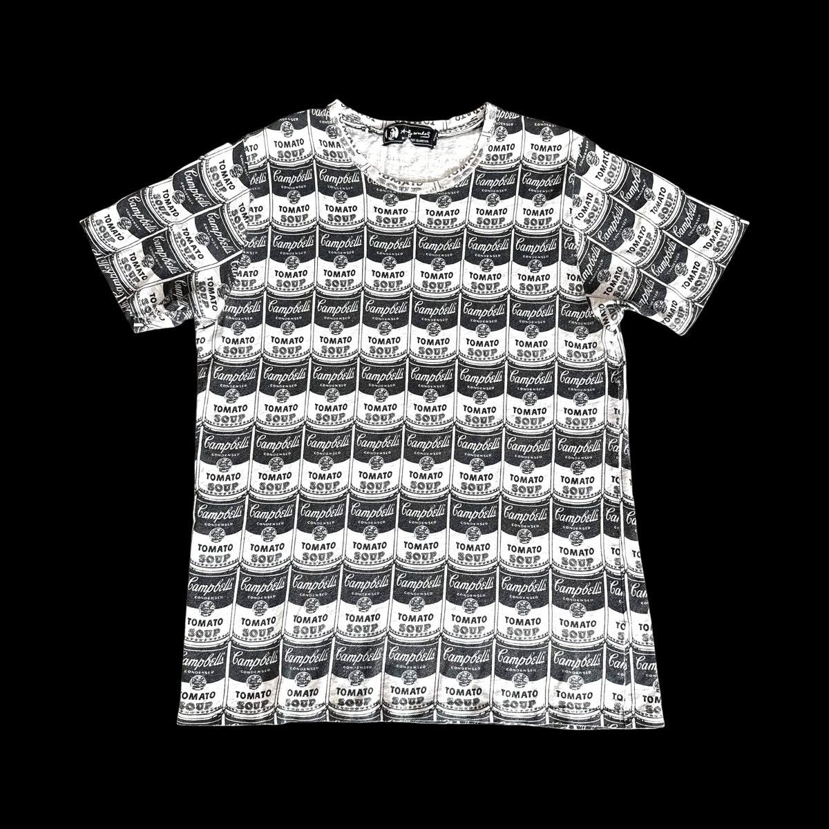 Andy Warhol × Hysteric Glamour × Japanese Brand Hysteric Glamour x Andy Warhol Campbell Pop Art Soup T-shirt Size US M / EU 48-50 / 2 - 1 Thumbnail