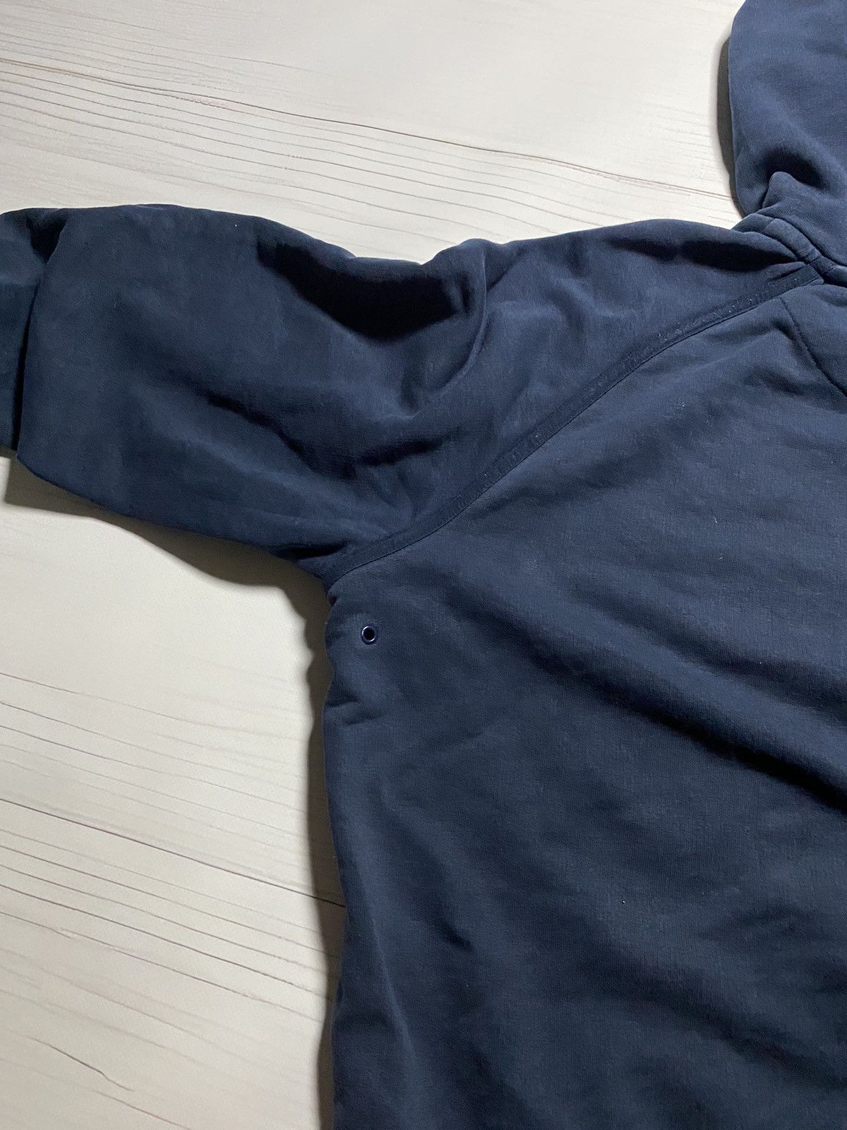 Nike × Vintage Vintage Nike Big Logo Athletic faded box fit y2k hoodie Size US L / EU 52-54 / 3 - 14 Thumbnail