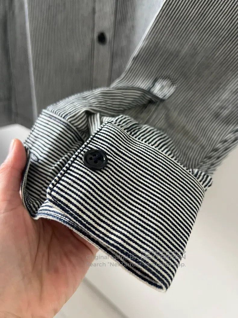 Wtaps Wtaps Vertical striped long-sleeve top Size US S / EU 44-46 / 1 - 5 Thumbnail