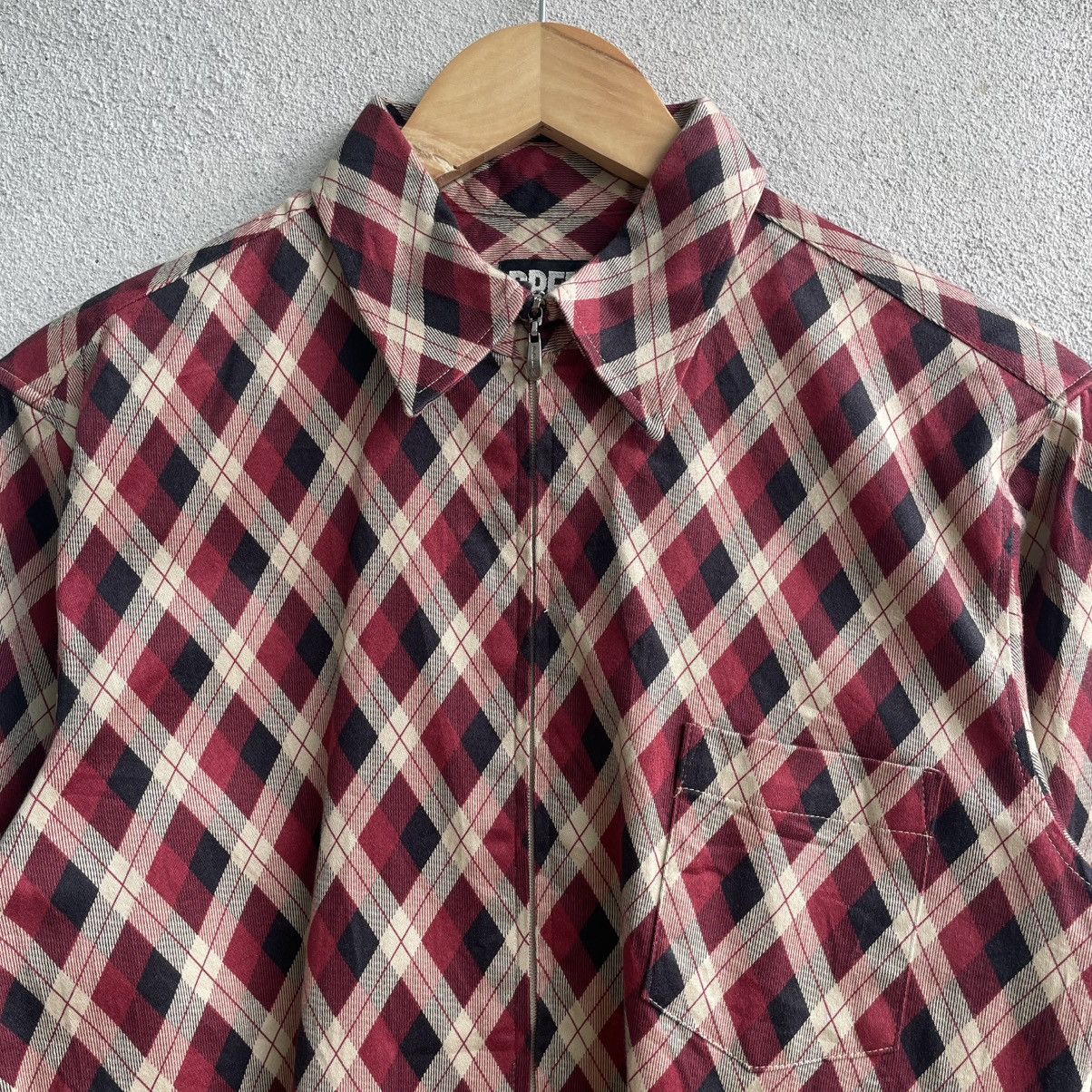 20471120 × Beauty Beast × PPFM Vintage PPFM Punk Style Red Tartan Jacket Size US M / EU 48-50 / 2 - 2 Thumbnail