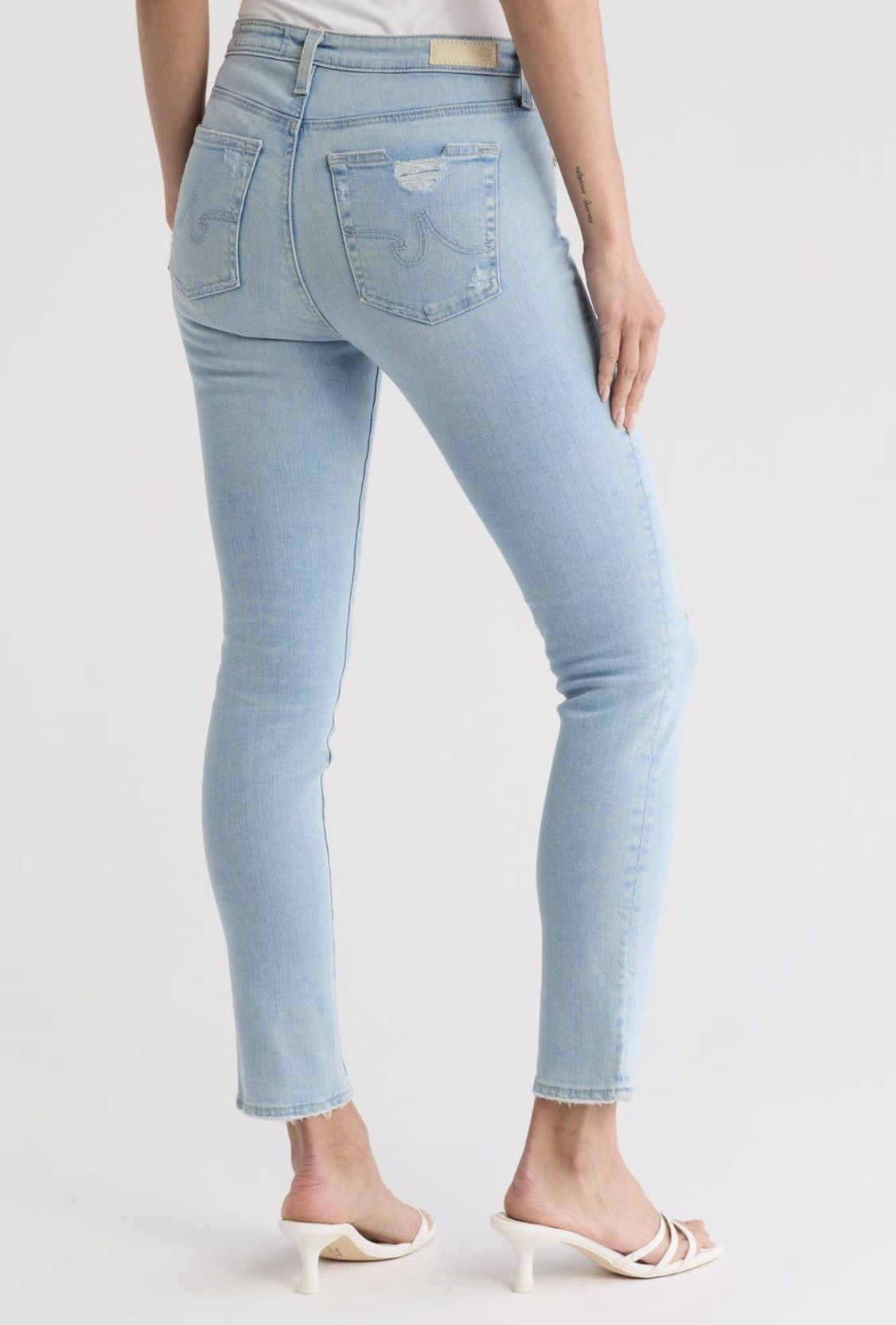 AG Adriano Goldschmied AG Jeans Prima Ankle Cigarette Ankle Slim Leg Jeans Size 28" / US 6 / IT 42 - 2 Thumbnail