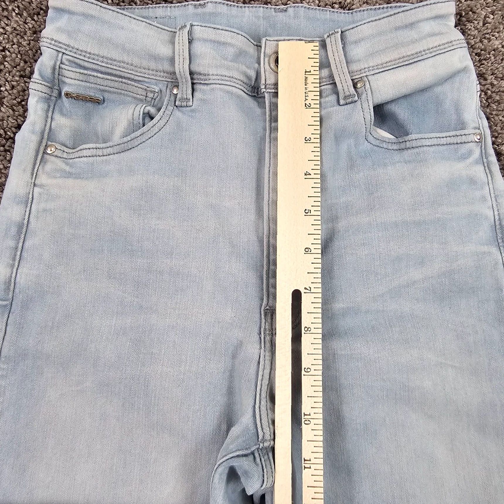 G-Star G-Star Raw Jeans Women 26 Gray High Rise Skinny Stretch Kafey 28 Inseam Size 26" / US 2 / IT 38 - 4 Thumbnail