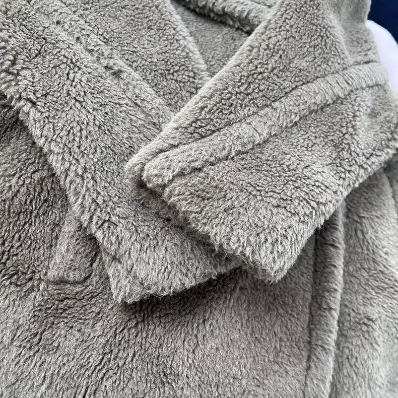 Max Mara Max Mara Teddy Bear Coat Olive Green Size M / US 6-8 / IT 42-44 - 4 Thumbnail