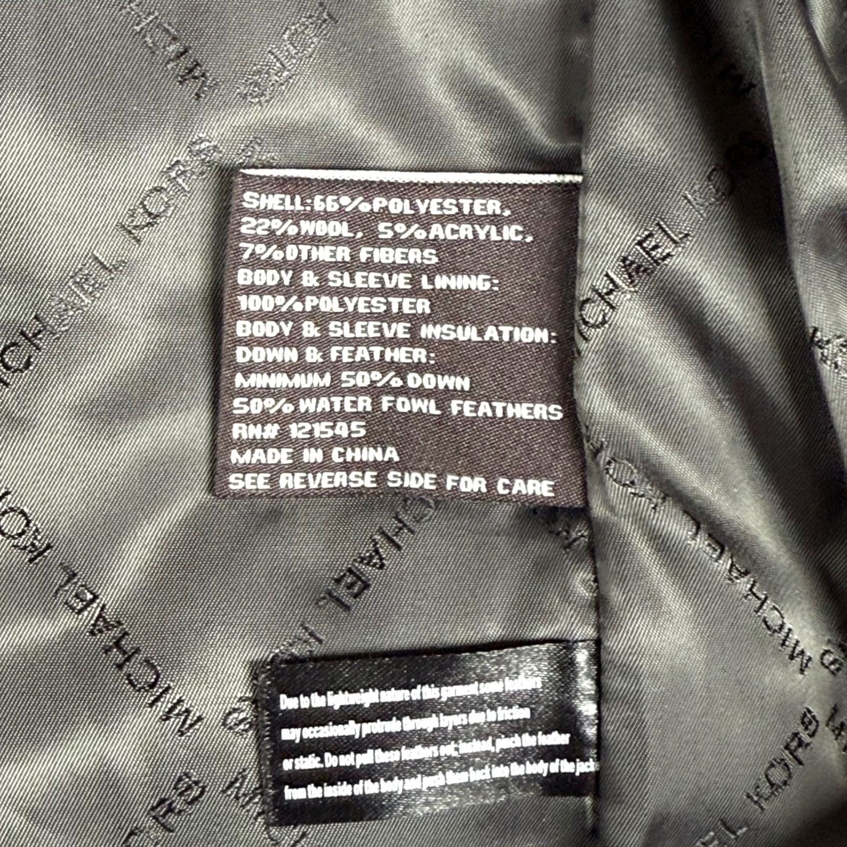 Michael Kors Michael Kors Mens Large Military Jacket Wool Blend Tweed Coat Zip Snap Casual Size US L / EU 52-54 / 3 - 6 Thumbnail