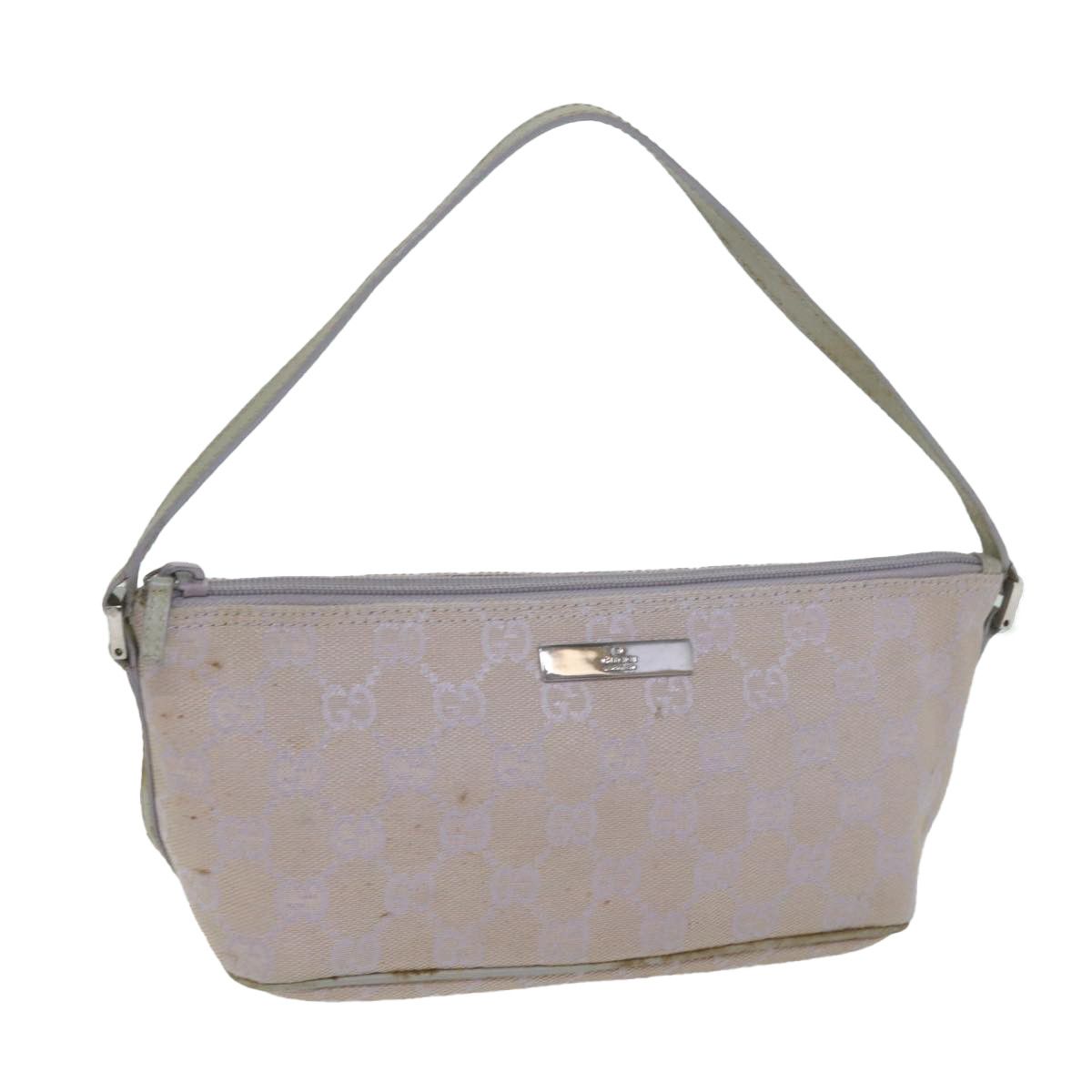 Gucci Gg Canvas Purple Canvas Handbag (Pre-Owned) Size ONE SIZE - 1 Thumbnail