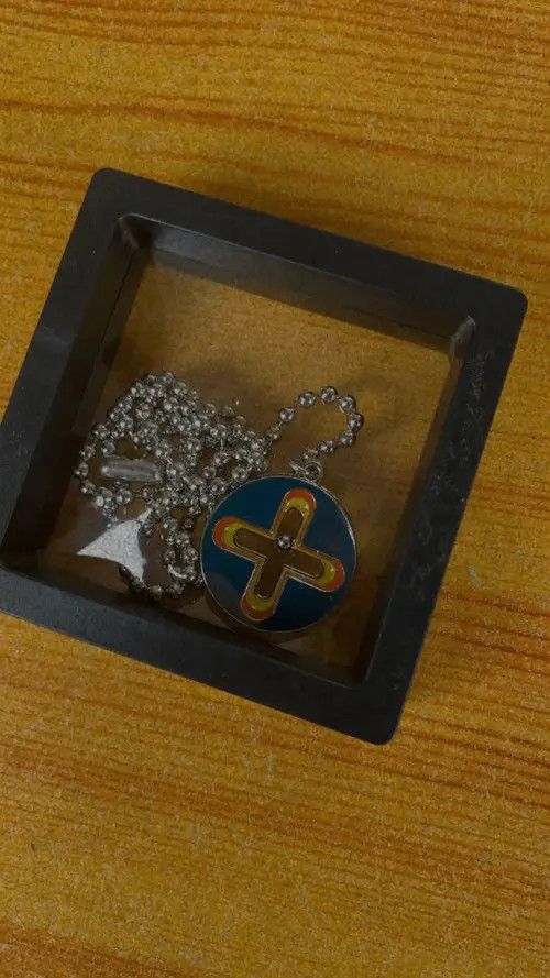 Other Cross Round Pendant Necklace Size ONE SIZE - 2 Thumbnail