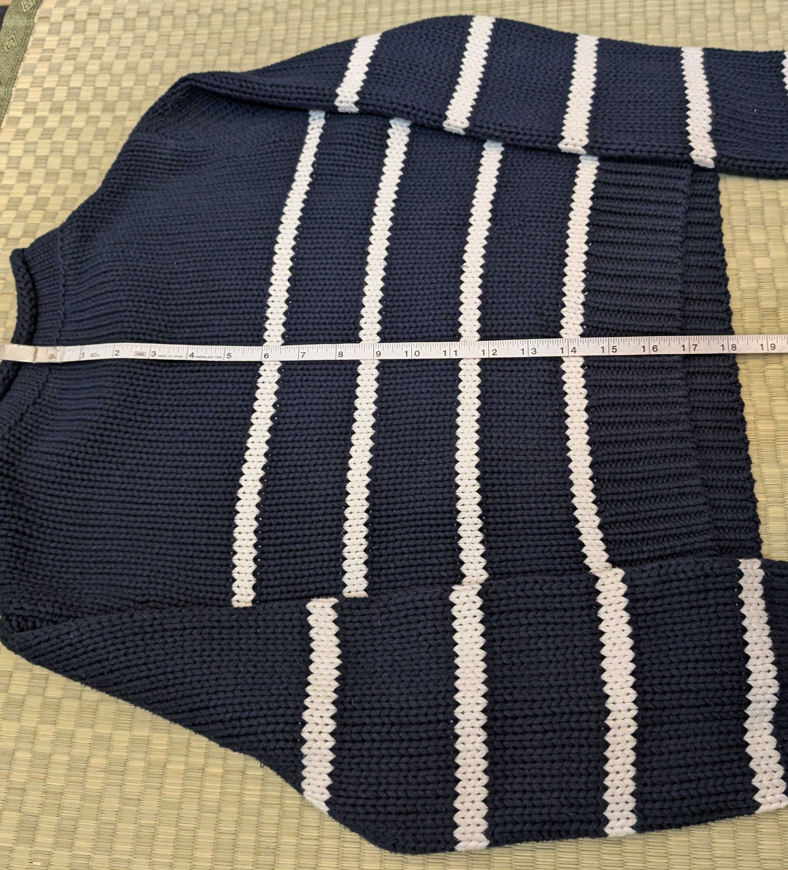La Ligne La Ligne Sakara Mini Marina Knit Sweater Navy Stripe Size S / US 4 / IT 40 - 7 Thumbnail