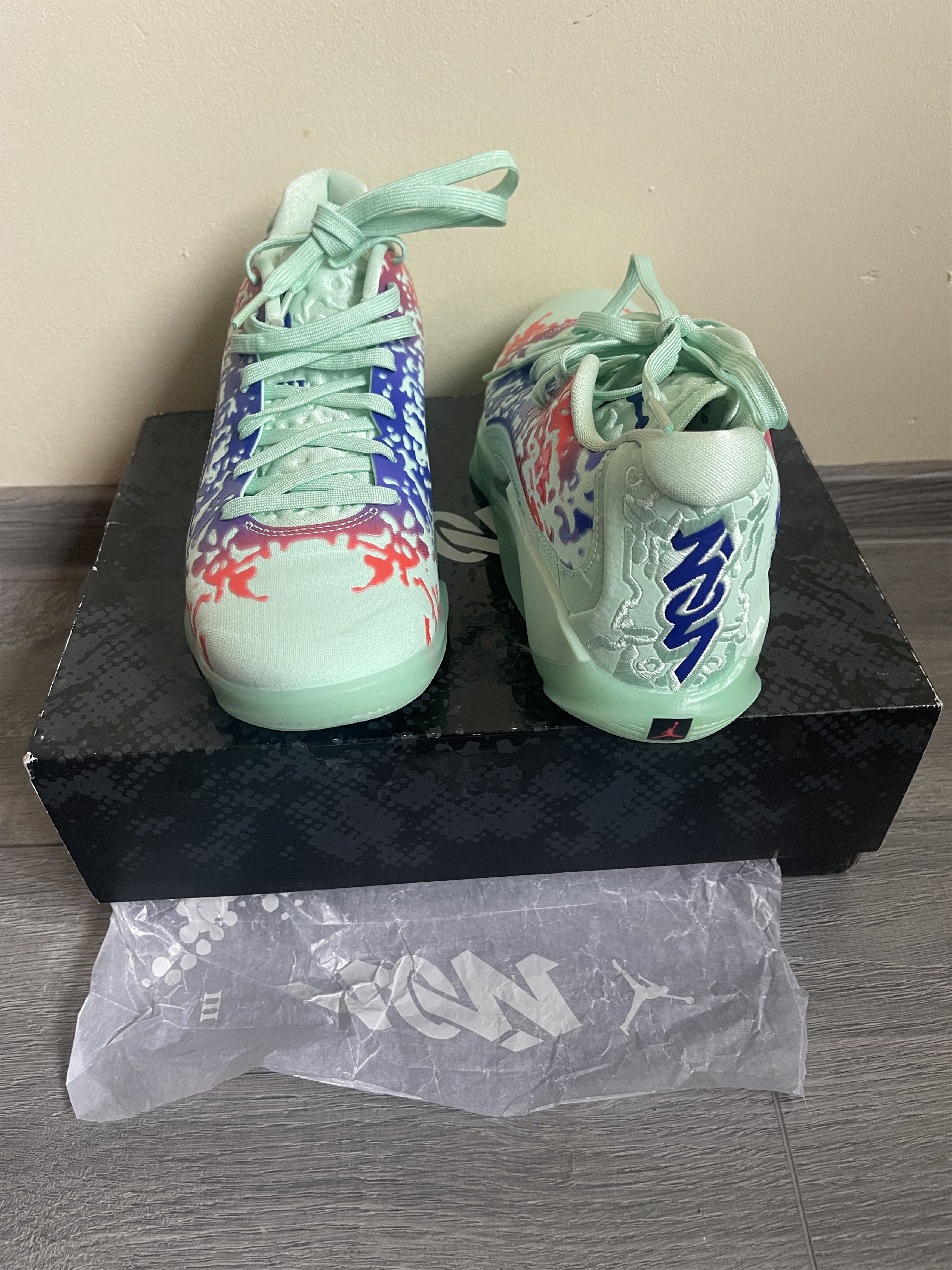 Jordan Brand Jordan Zion III Mud , Tears and Sweat Edition Size US 6 / EU 39 - 4 Thumbnail