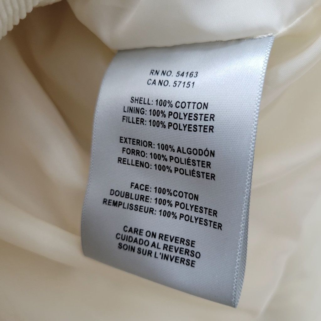 Levi's Levi's Women's High-Neck Full-Zip Corduroy Beige Jacket XS Size XS / US 0-2 / IT 36-38 - 8 Thumbnail