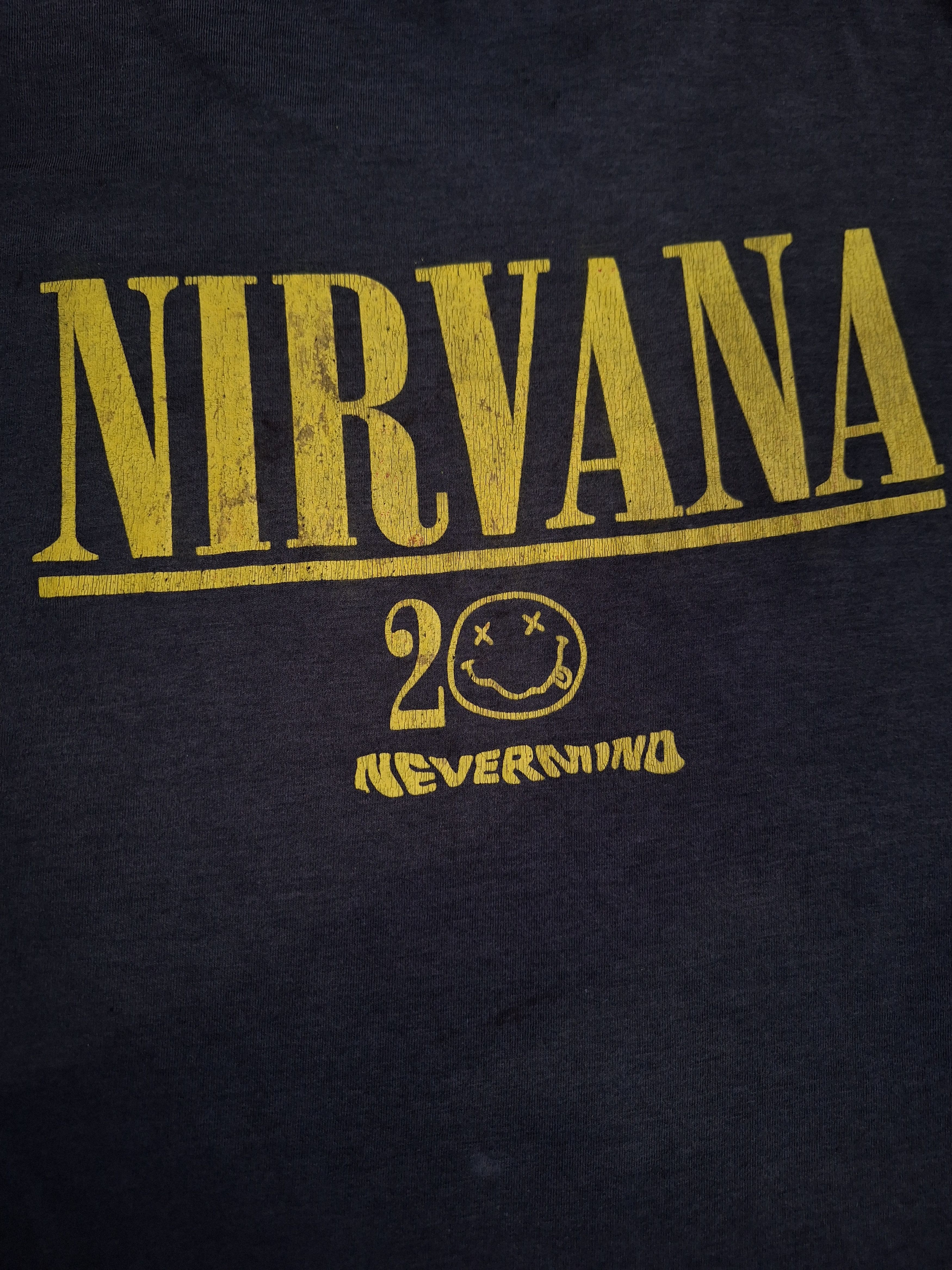 Japanese Brand 🔥RARE🔥 Vintage Nirvana 20th Anniversary nevermind in utero Size US L / EU 52-54 / 3 - 7 Thumbnail