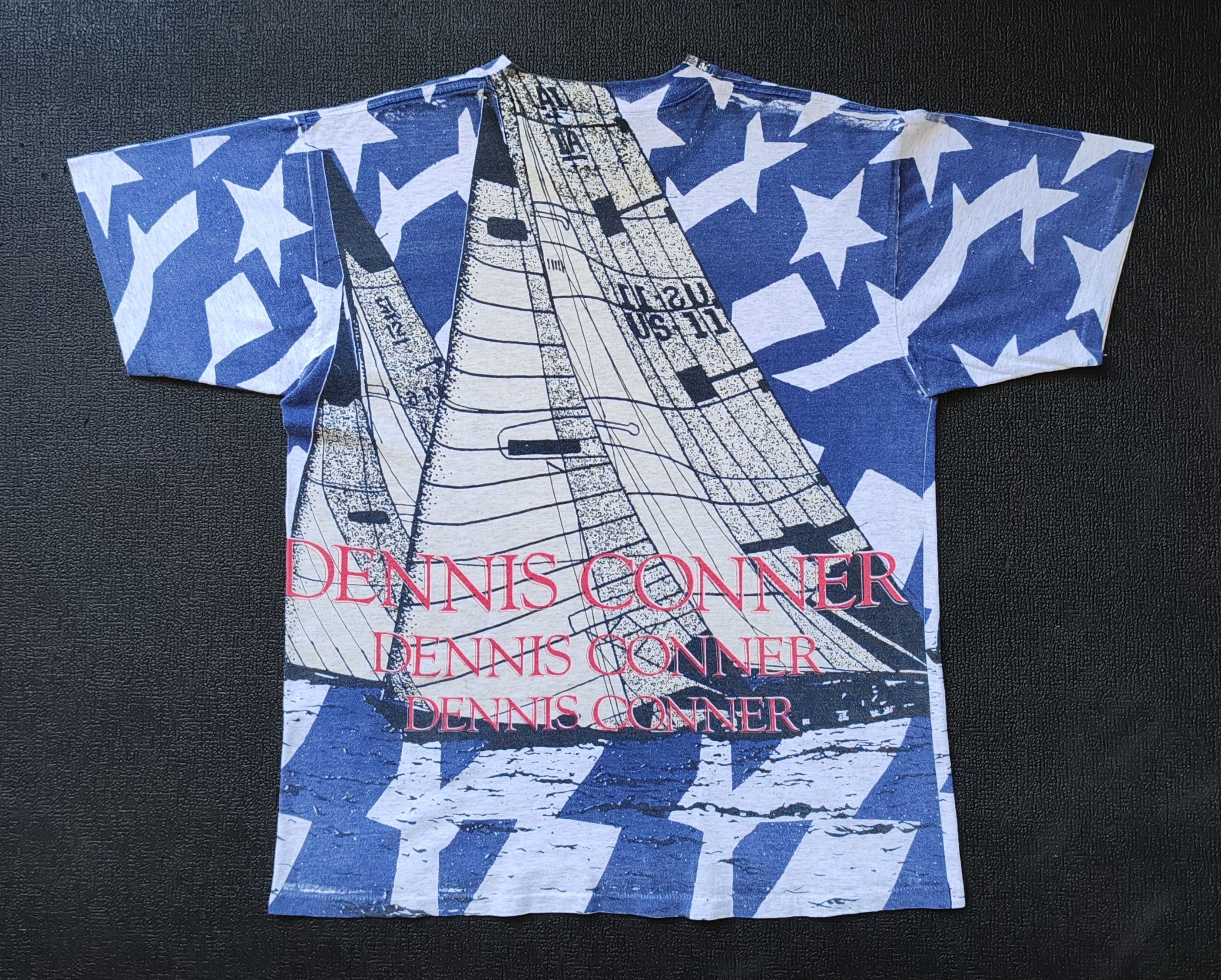 Vintage Vintage 90s Dennis Conner America's Cup OVP T shirt size L Size US L / EU 52-54 / 3 - 2 Thumbnail