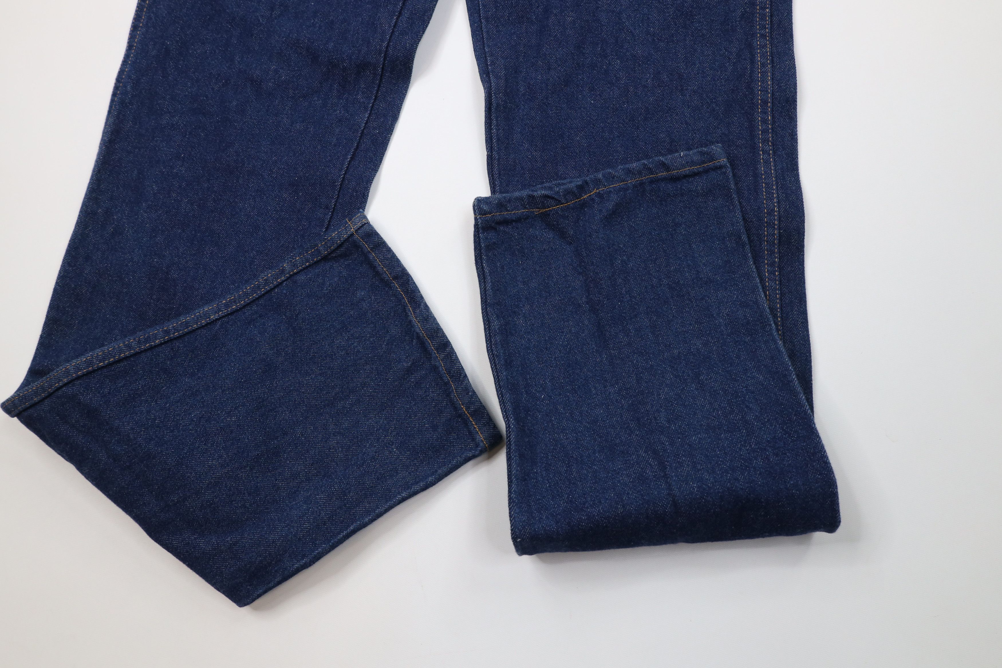 Wrangler Deadstock Vintage 90s Wrangler Denim Jeans Indigo Blue USA Size US 34 / EU 50 - 5 Thumbnail