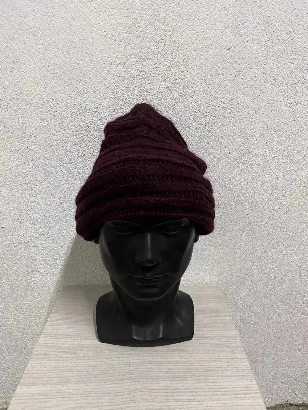 Vintage Japanese Brand Turban Style Beanie Hat Size ONE SIZE - 3 Thumbnail