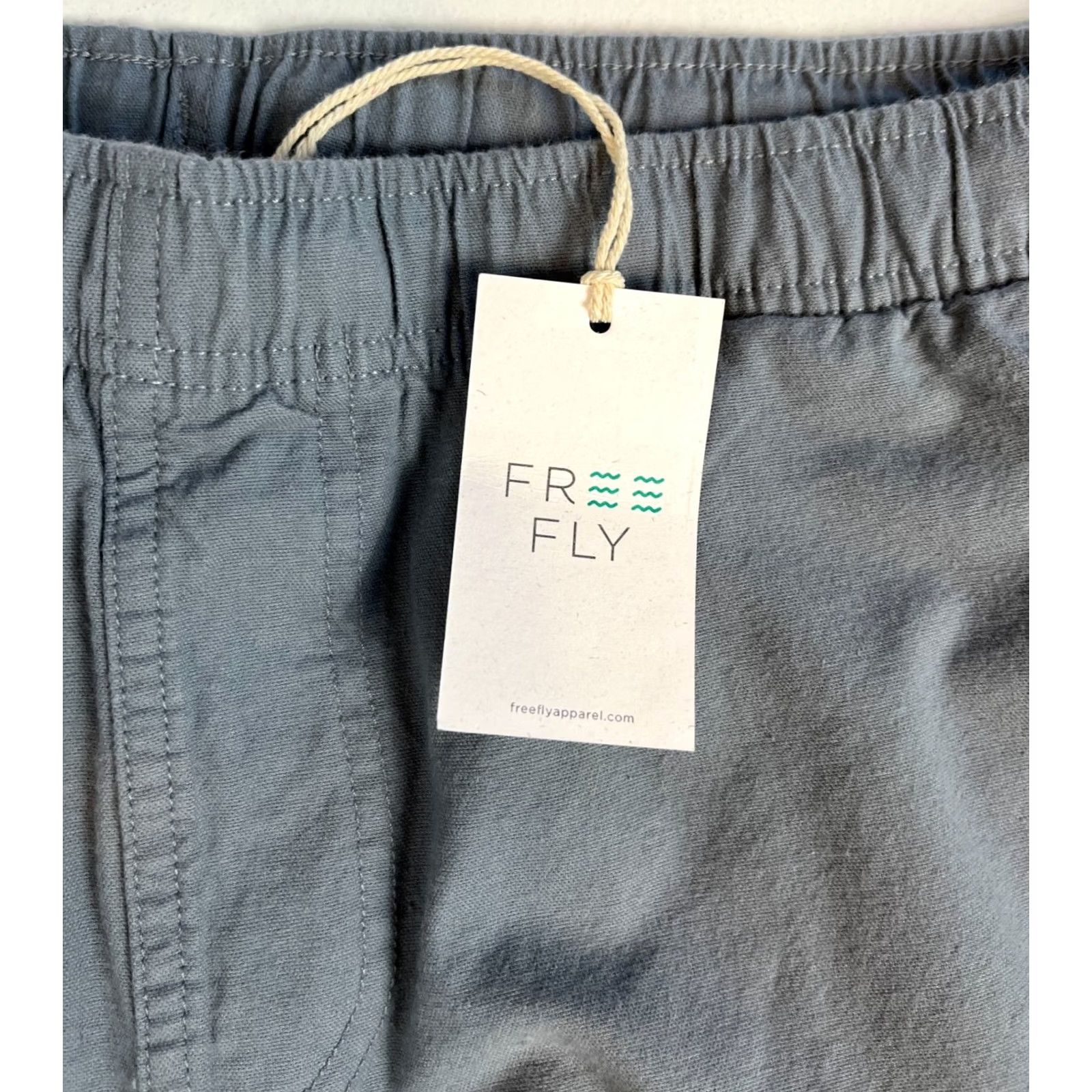 Vintage Free Fly Men's Stretch Canvas Short 7" slate 2XL Gray Chino Outdoor 70% Cotton 28% Viscose from Bamboo 2% Spandex NWT Size US 39 - 6 Thumbnail