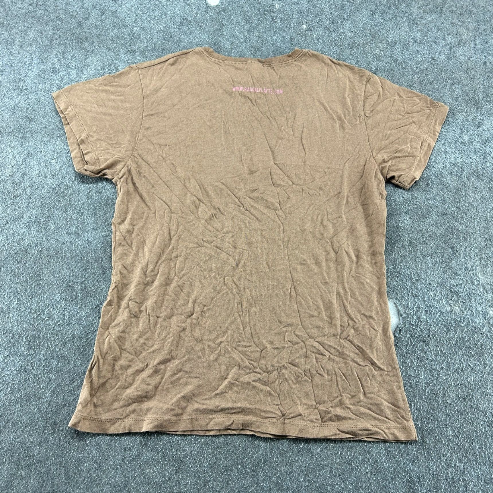 Vintage VINTAGE Bluest Sheer Shirt Womens XL Brown Short Sleeve Graphic Cotton Y2K 90s Dog Funny Logo Pullover Crew Neck Regular Sleeve T-Shirt Size XL / US 12-14 / IT 48-50 - 4 Thumbnail