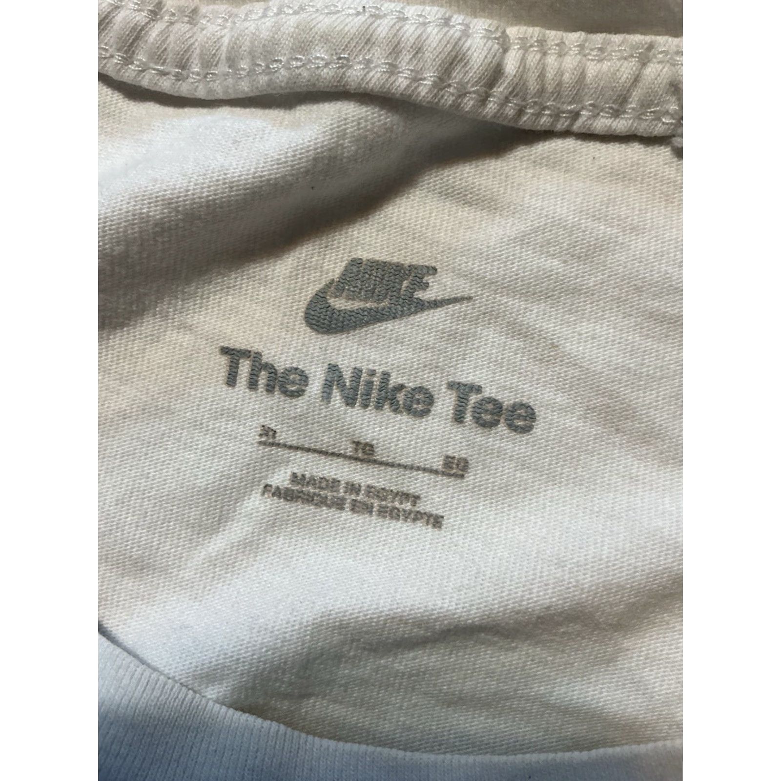 Nike VINTAGE Nike Sportswear Honors Hip Hop 50th Anniversary Graphic White T-Shirt XL Men Size US XL / EU 56 / 4 - 7 Thumbnail