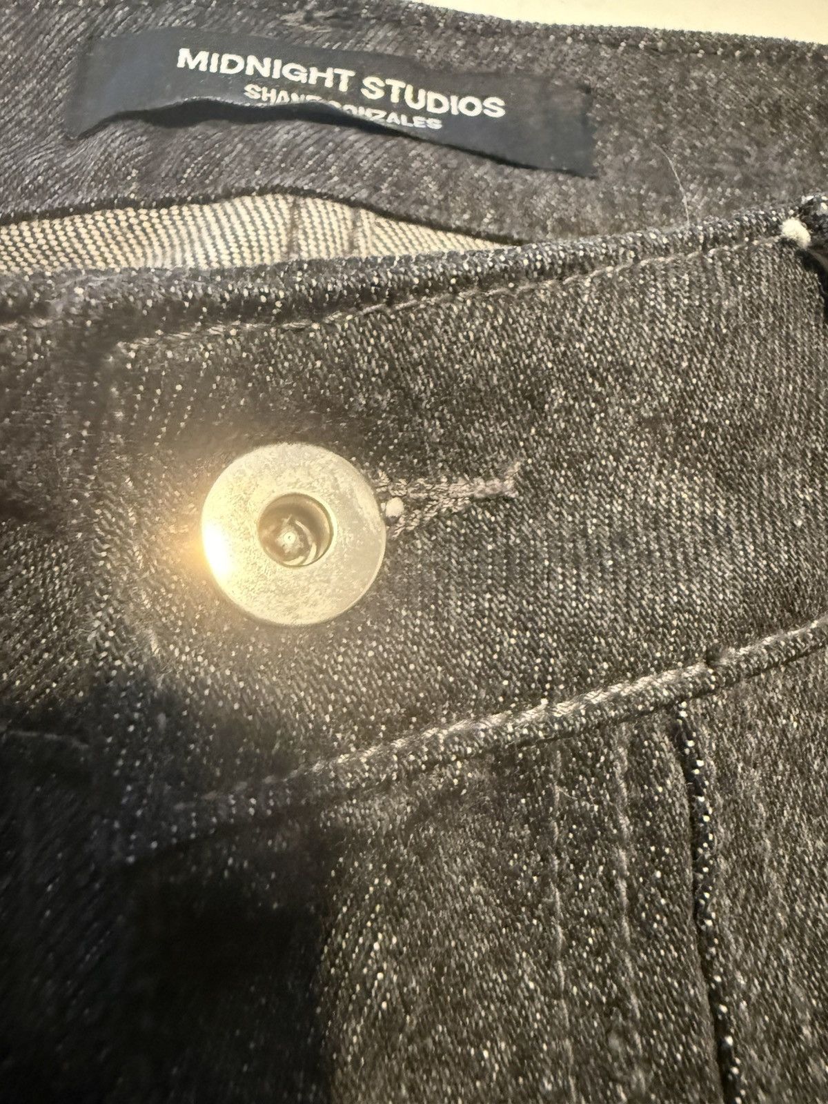 Midnight Studios midnight studios| zipper jeans | shane gonzalez Size US 30 / EU 46 - 5 Thumbnail