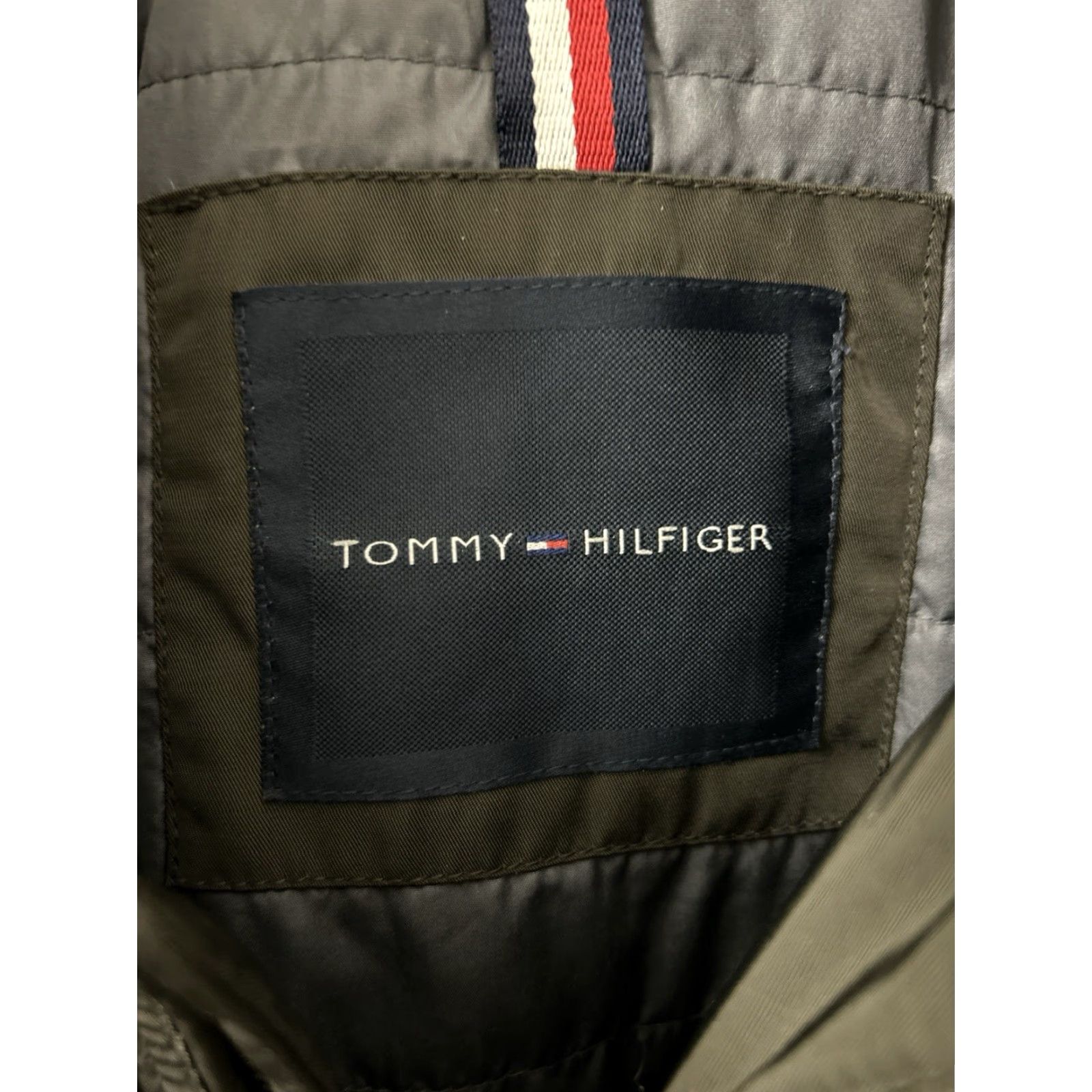 Tommy Hilfiger Tommy Hilfiger Jacket Mens XL Green Bomber Zip Puffer Hooded Quilted Zipper Pockets Lined Size US XL / EU 56 / 4 - 6 Thumbnail