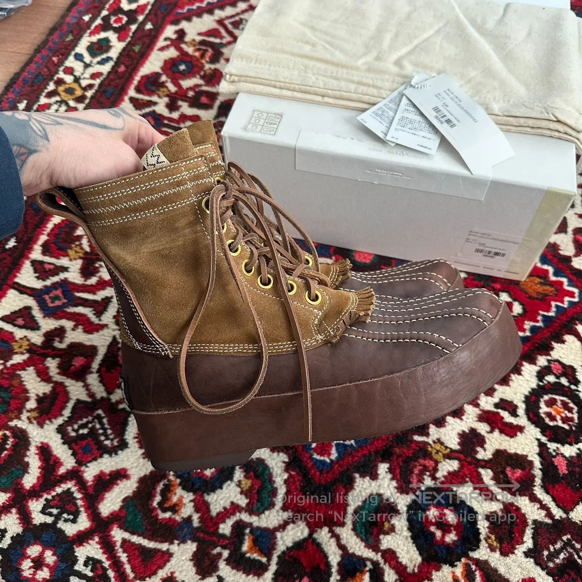 Visvim visvim decoy duck boots size 9.5. Size US 9.5 / EU 42-43 - 4 Thumbnail