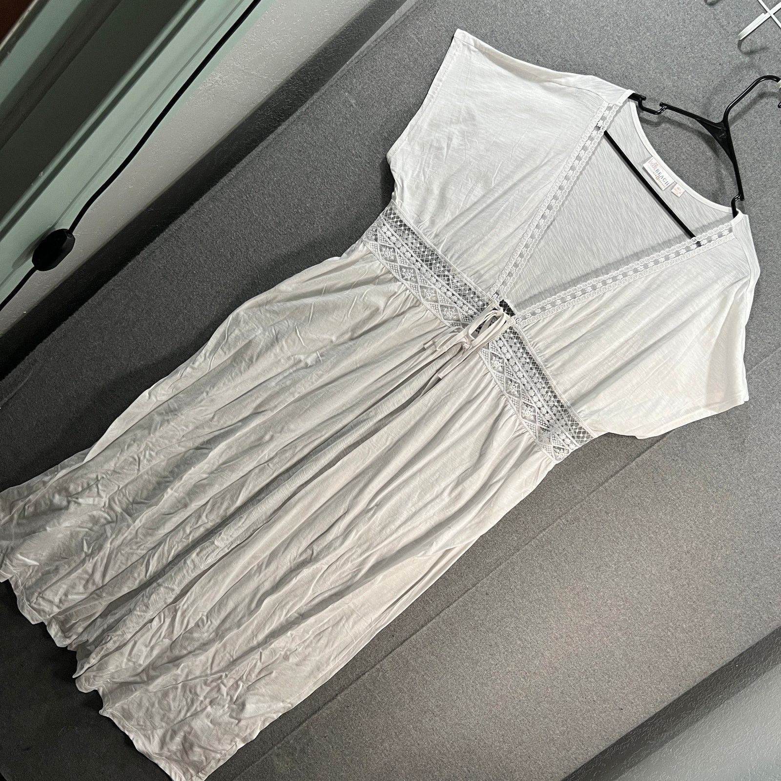 Other Belle Beach by Kim Gravel Regular Slub Knit Tie Front Cove Size M / US 6-8 / IT 42-44 - 4 Thumbnail