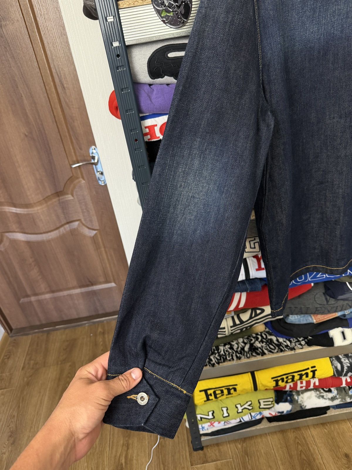 RRL Ralph Lauren RRL Double RL Denim Washed Truck Jacket Size US M / EU 48-50 / 2 - 9 Thumbnail