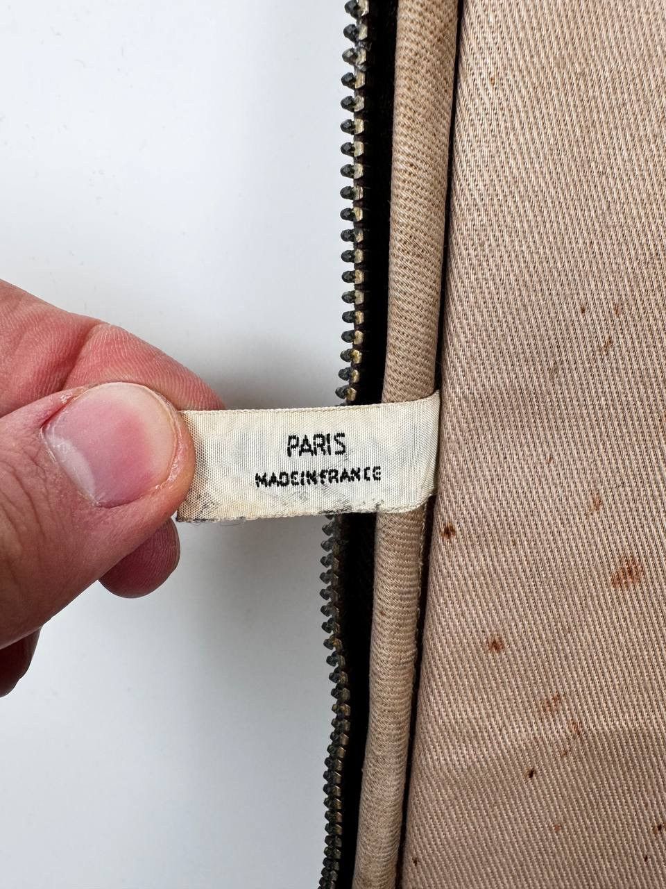 Dior × Vintage Dior Monogram Cloth Luggage Bag Size ONE SIZE - 16 Thumbnail