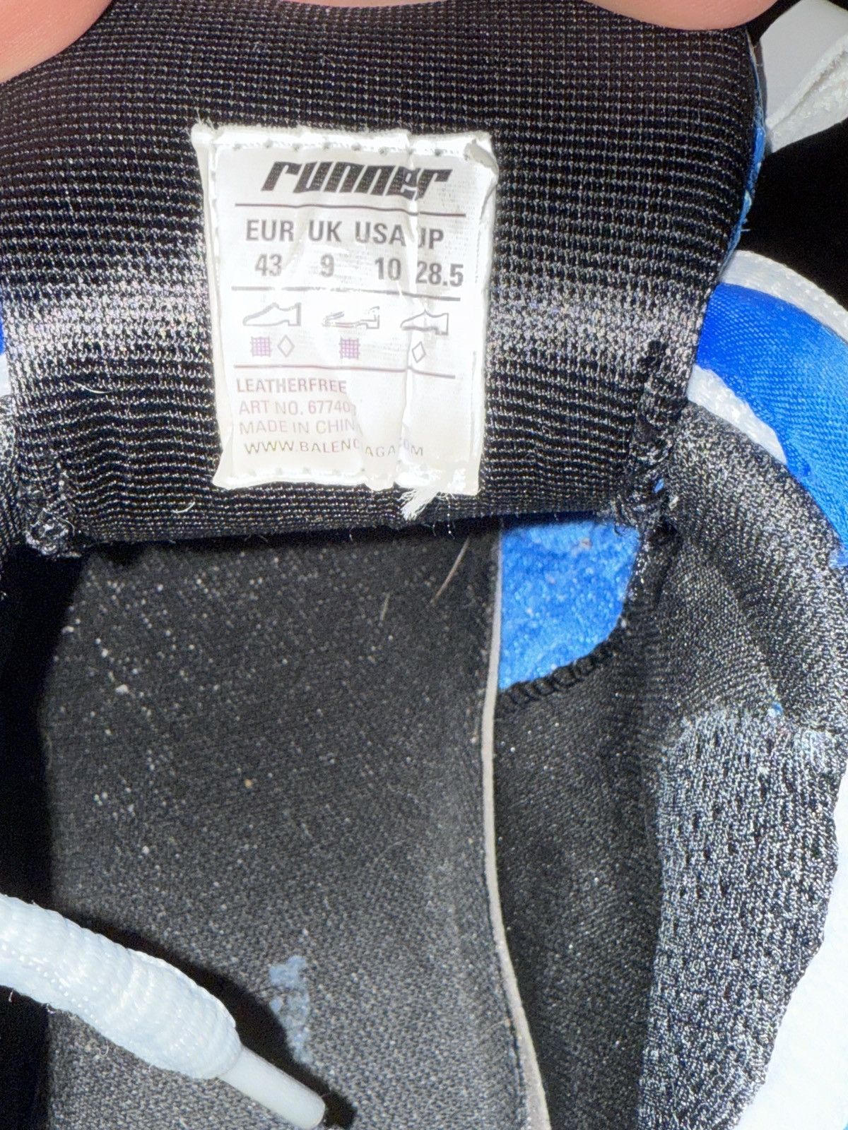 Balenciaga Balenciaga runner paneled sneakers Size US 10 / EU 43 - 7 Thumbnail