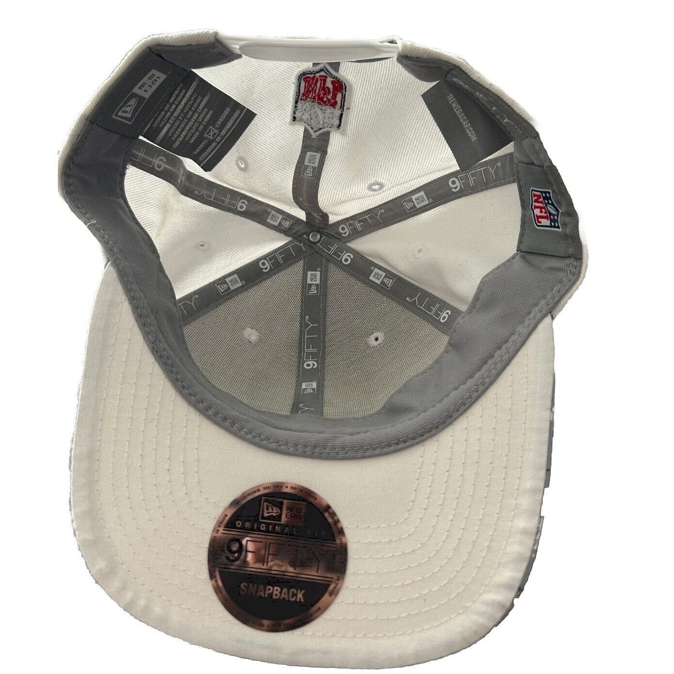 New Era Las Vegas Raiders NFL New Era 9Fifty Camouflage Black Silver Size ONE SIZE - 5 Thumbnail