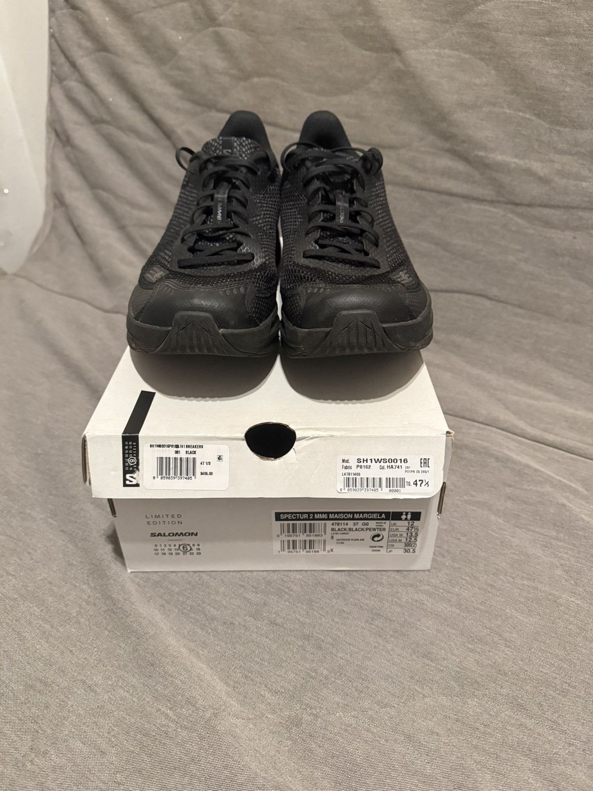 Maison Margiela × Salomon Salomon MM6 Maison Margiela Spectur 2 Size US 12.5 / EU 45-46 - 3 Thumbnail