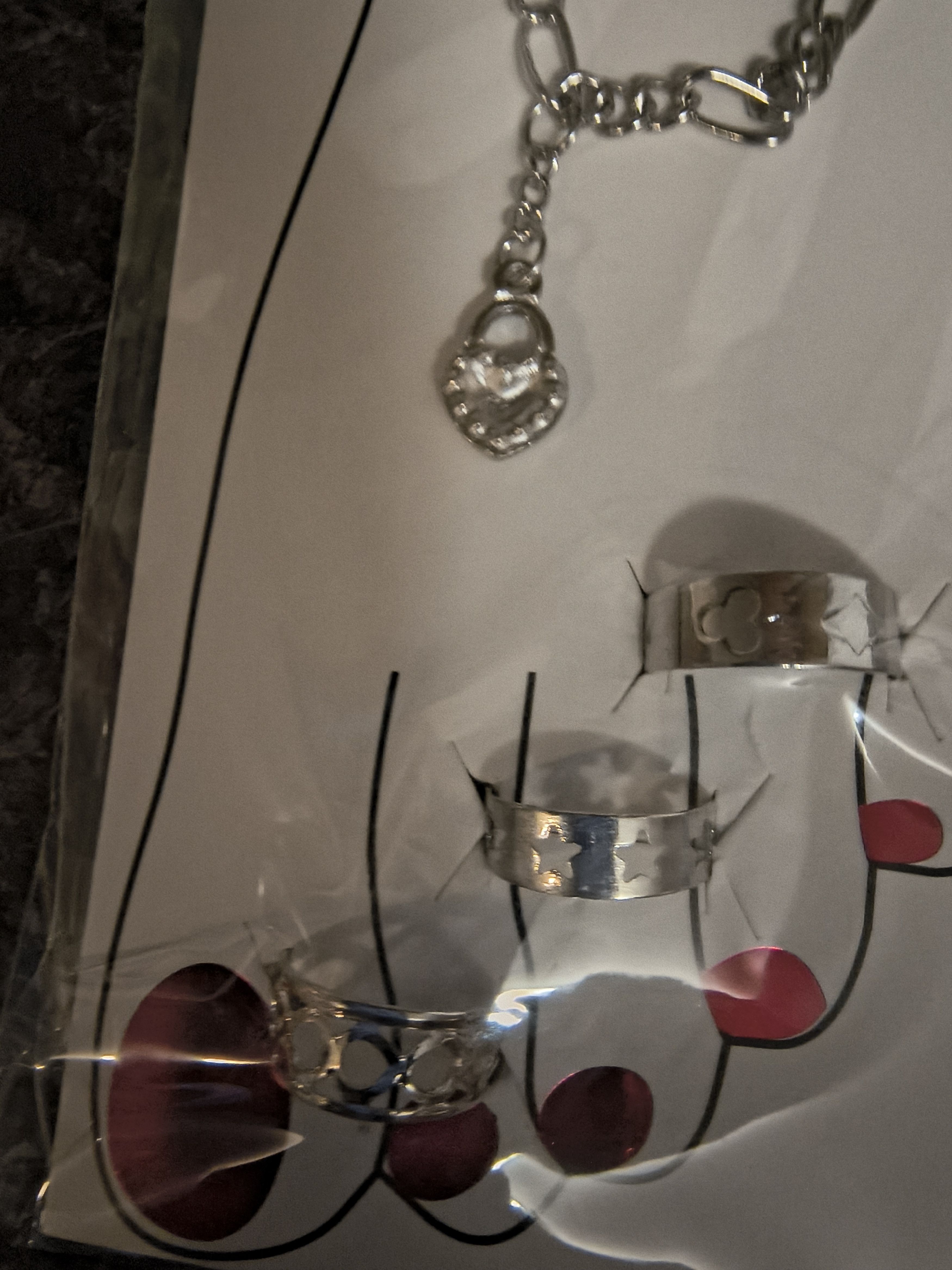 Other 4 piece anklet and toe ring set Size ONE SIZE - 2 Thumbnail