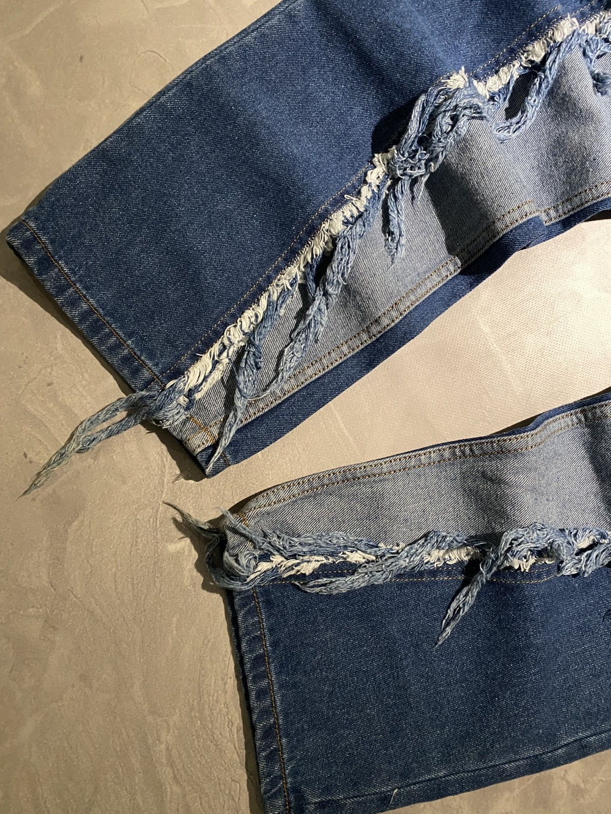 Japanese Brand Designer Archive Japanese Distressed Jean/ Number Nine Style Size US 32 / EU 48 - 5 Thumbnail
