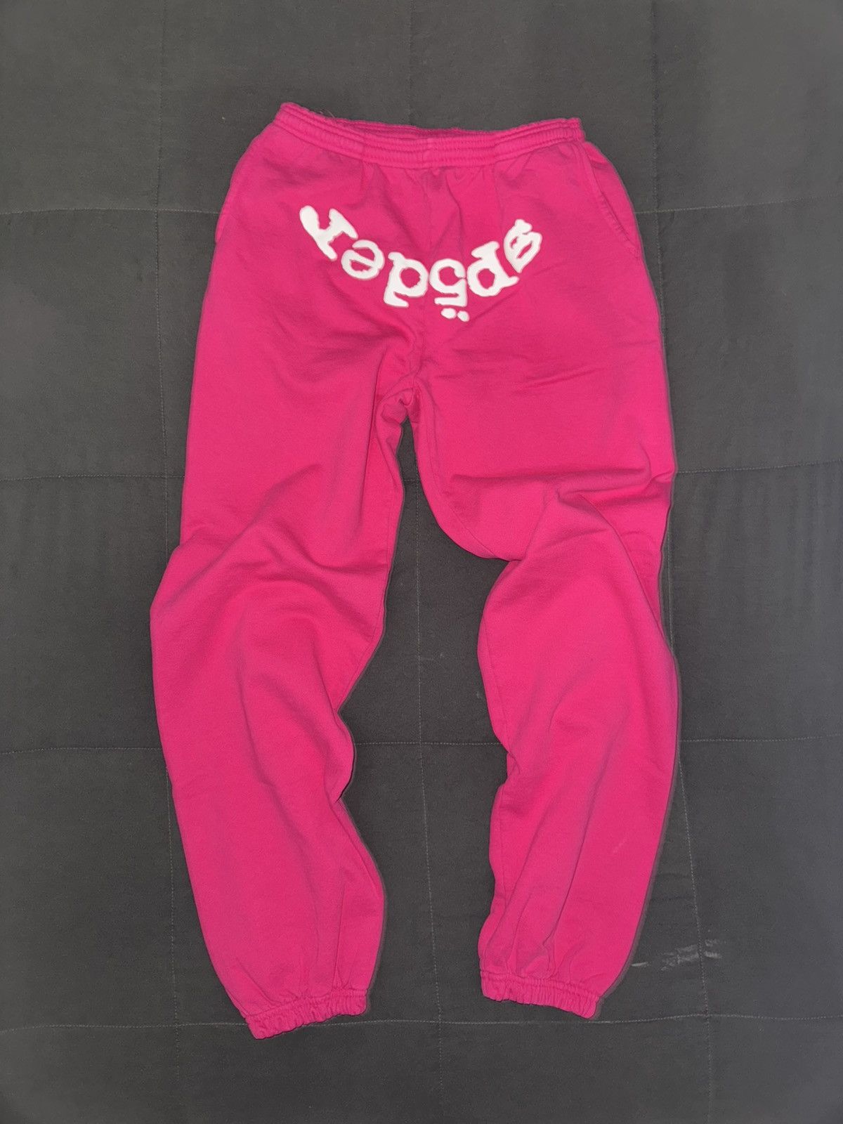 Sp5der Sp5der Pink Legacy Sweatpants - Size Medium Size US 32 / EU 48 - 7 Thumbnail