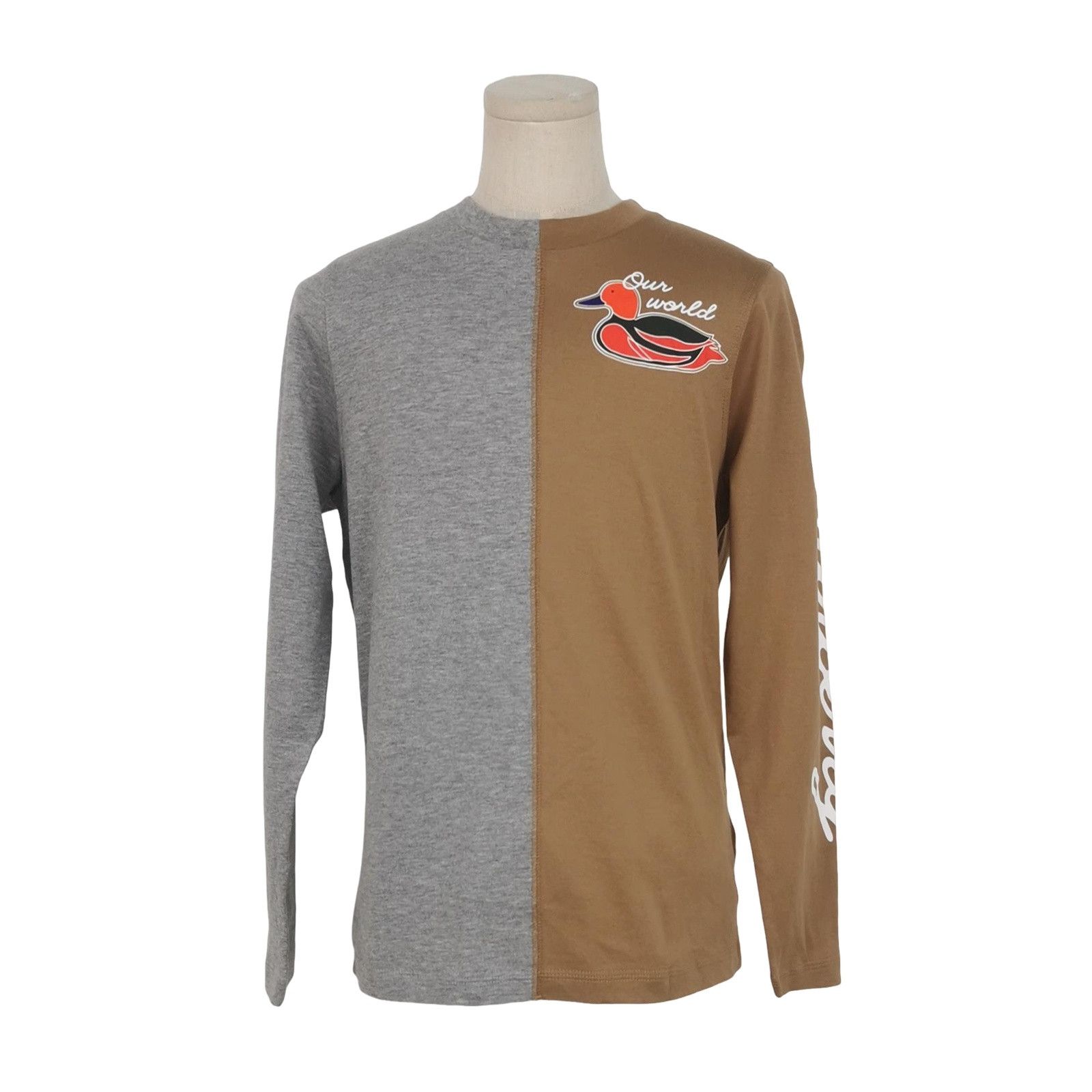 Burberry Burberry Colorblock Duck Long Sleeve T-Shirt 10Y Size US XXS / EU 40 - 1 Thumbnail