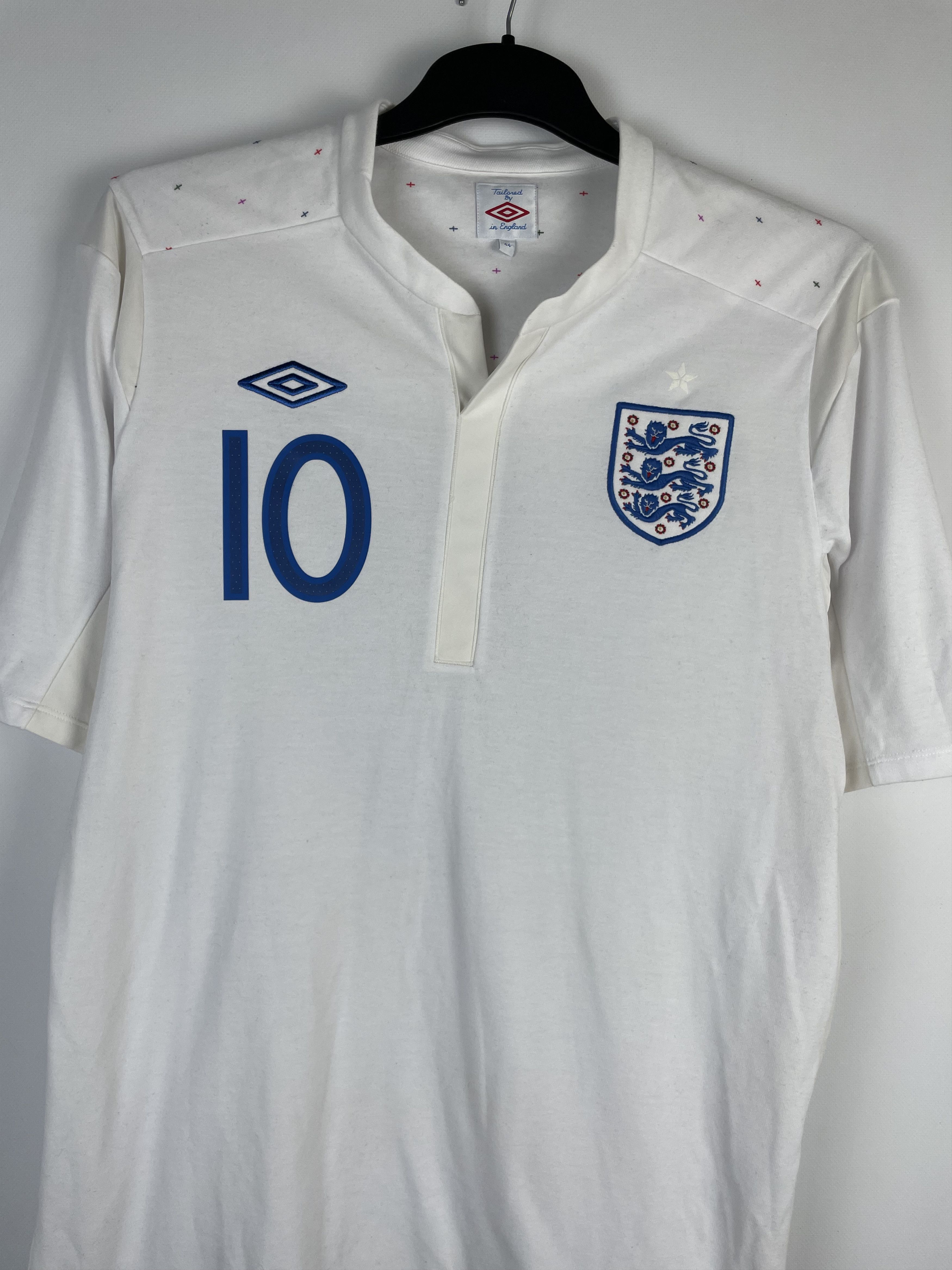 Umbro Vintage Umbro England Jersey Size US L / EU 52-54 / 3 - 3 Thumbnail