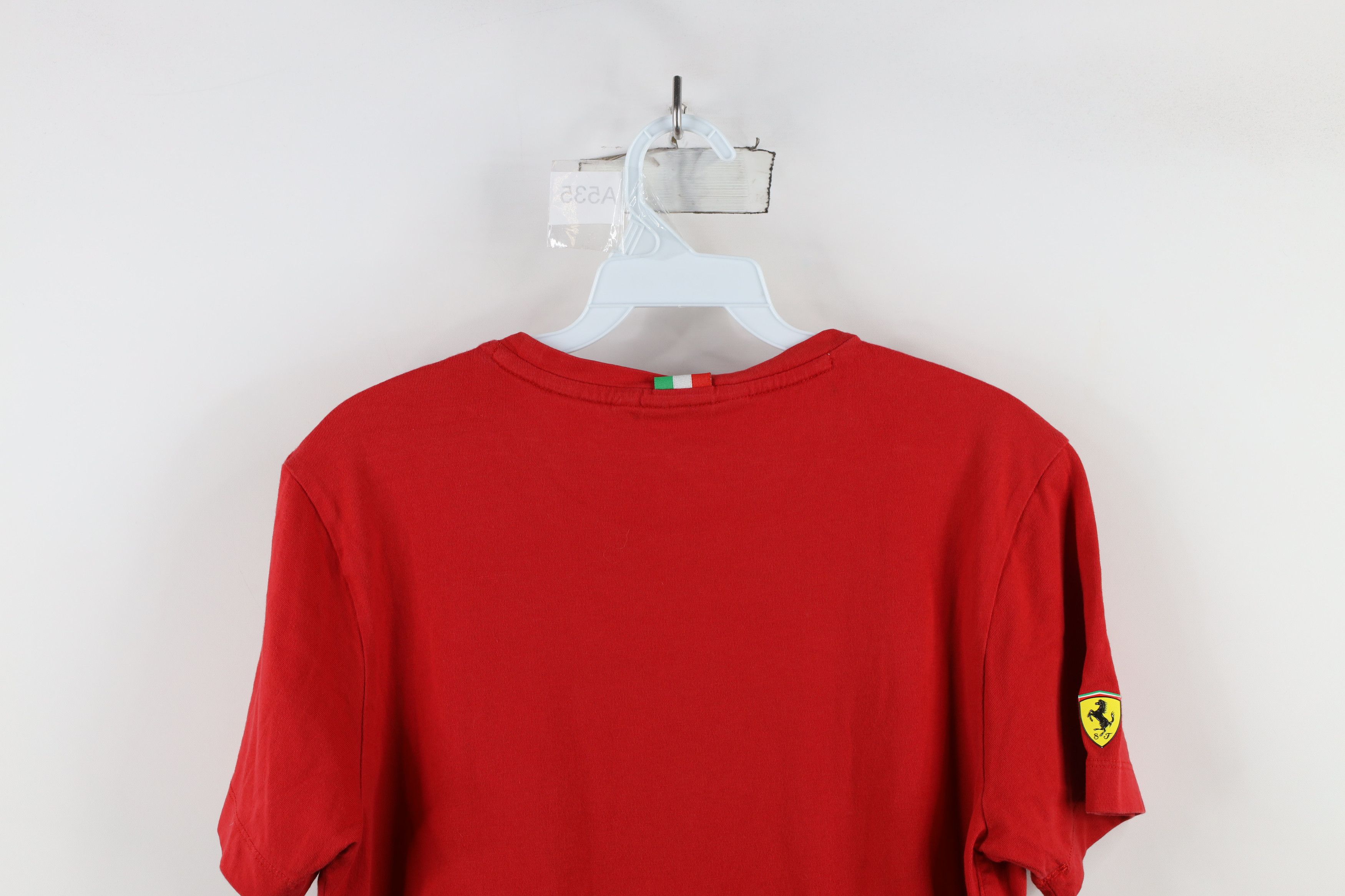 Puma × Vintage Puma x Scuderia Ferrari Faded Big Logo F1 Racing T-Shirt Red Size US S / EU 44-46 / 1 - 13 Thumbnail